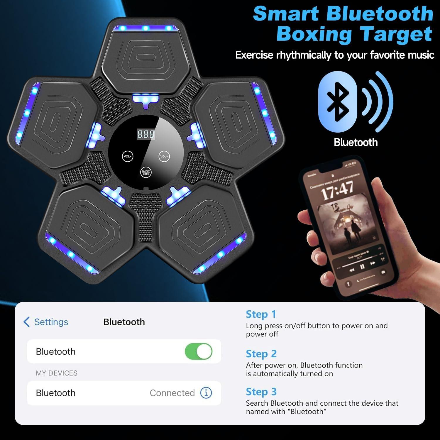 Bolsa de Entrenamiento de Boxeo Inteligente Usefer con APP