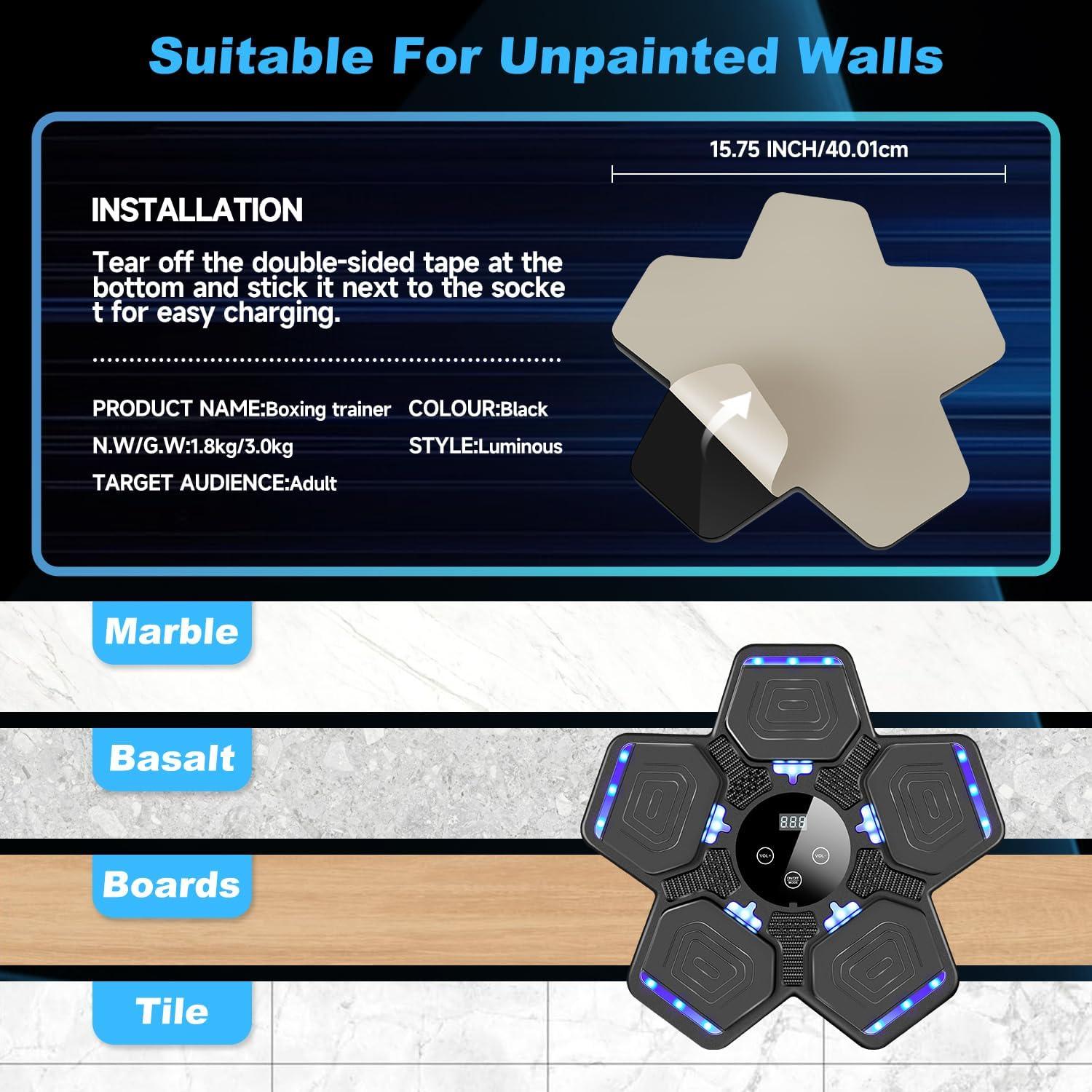 Bolsa de Entrenamiento de Boxeo Inteligente Usefer con APP