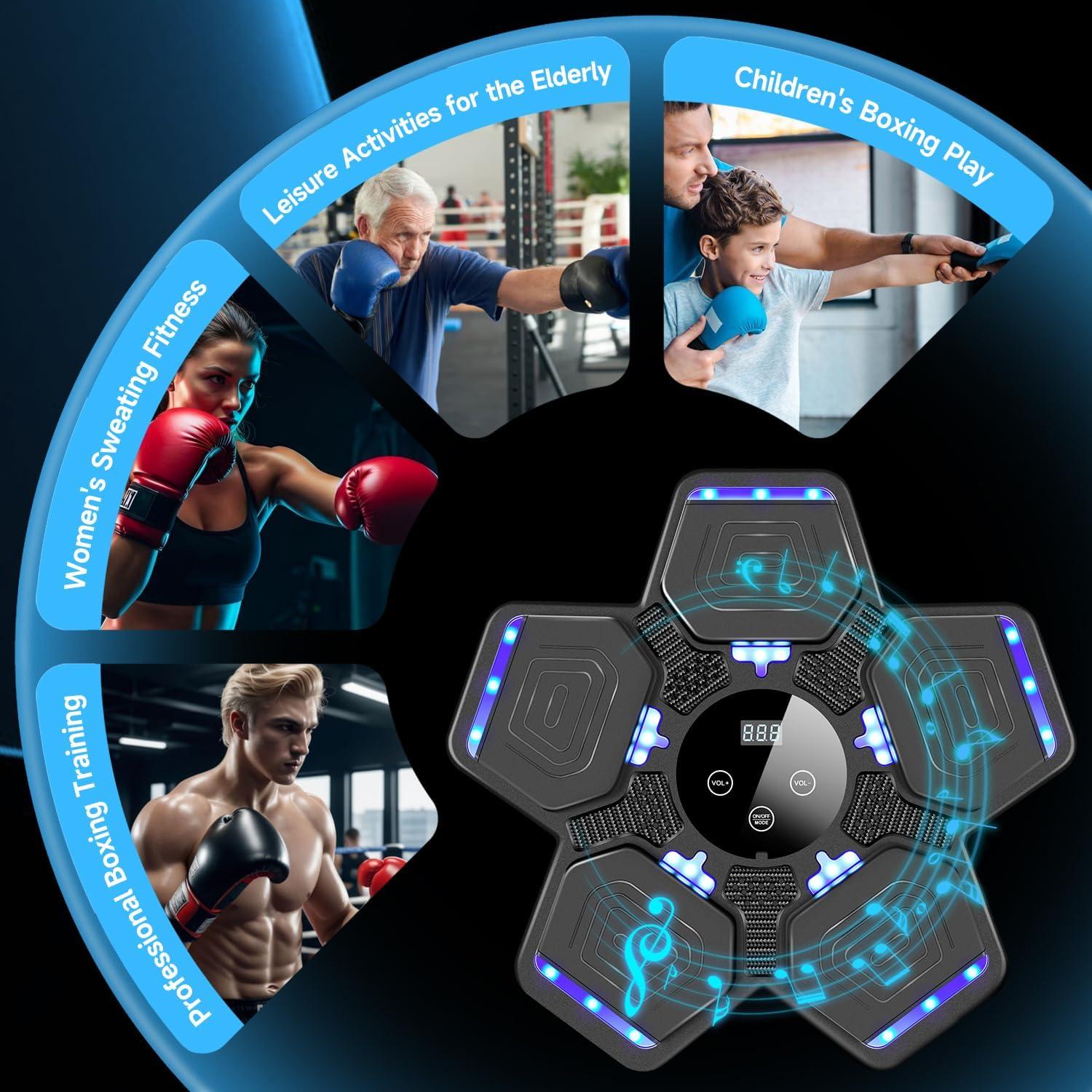 Bolsa de Entrenamiento de Boxeo Inteligente Usefer con APP