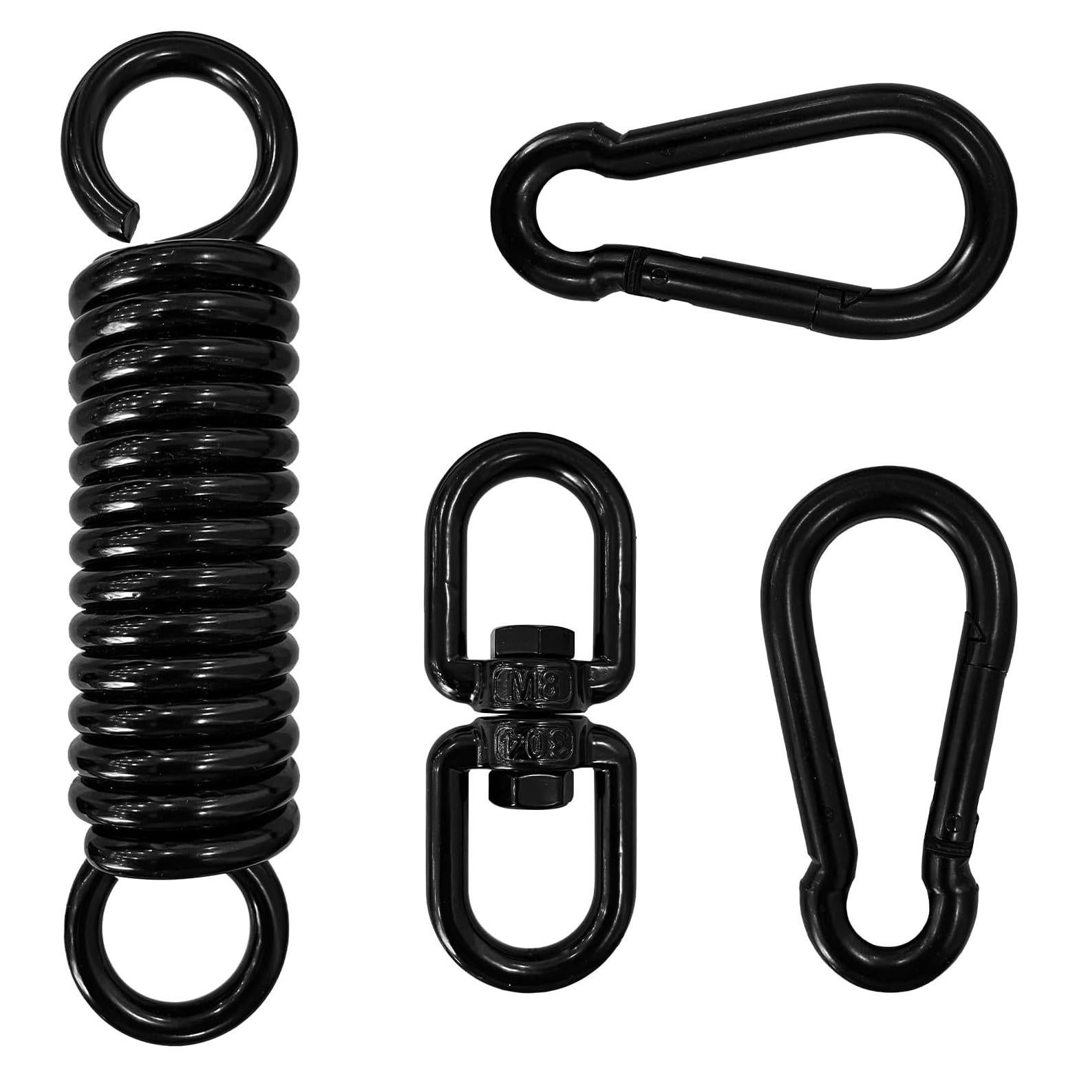 Kit de suspensión para saco de boxeo GLSJA con resorte y mosquetones