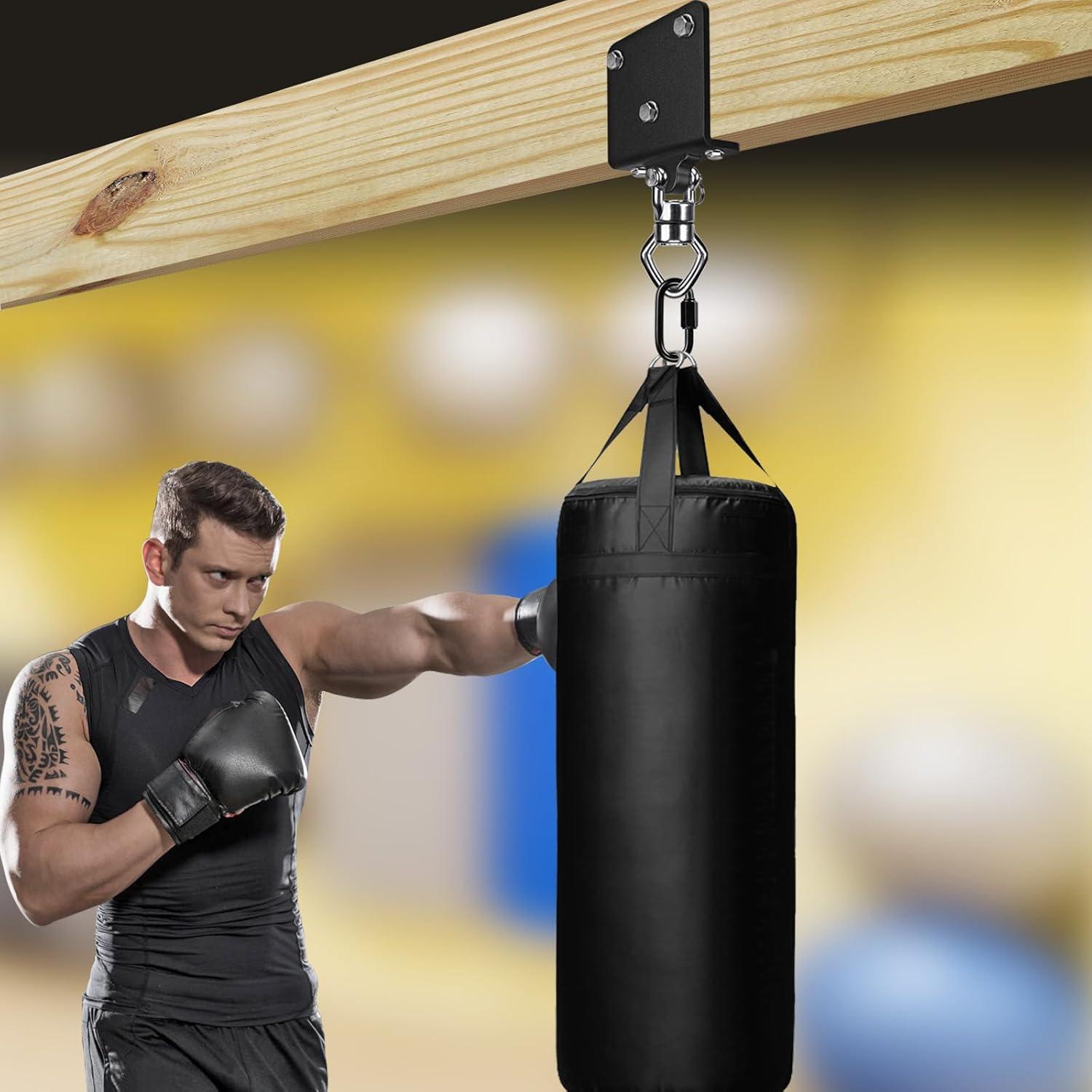 Soporte de Bolsa de Boxeo SELEWARE con Cojinetes 360° - Alta Resistencia