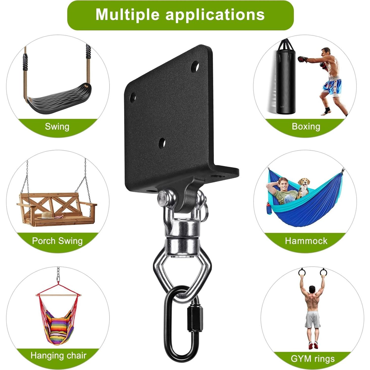 Soporte de Bolsa de Boxeo SELEWARE con Cojinetes 360° - Alta Resistencia