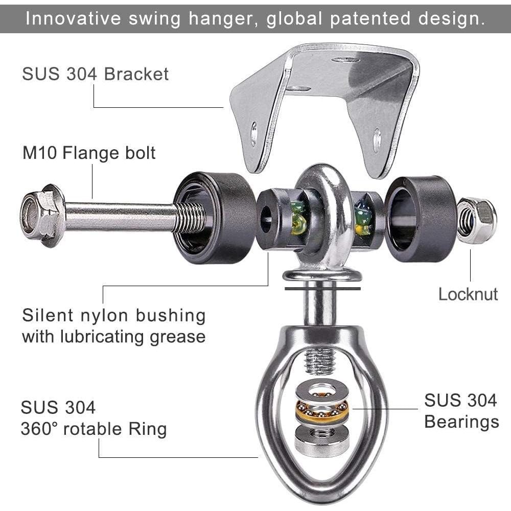 Soporte para Saco de Boxeo BeneLabel con Rotación 360°