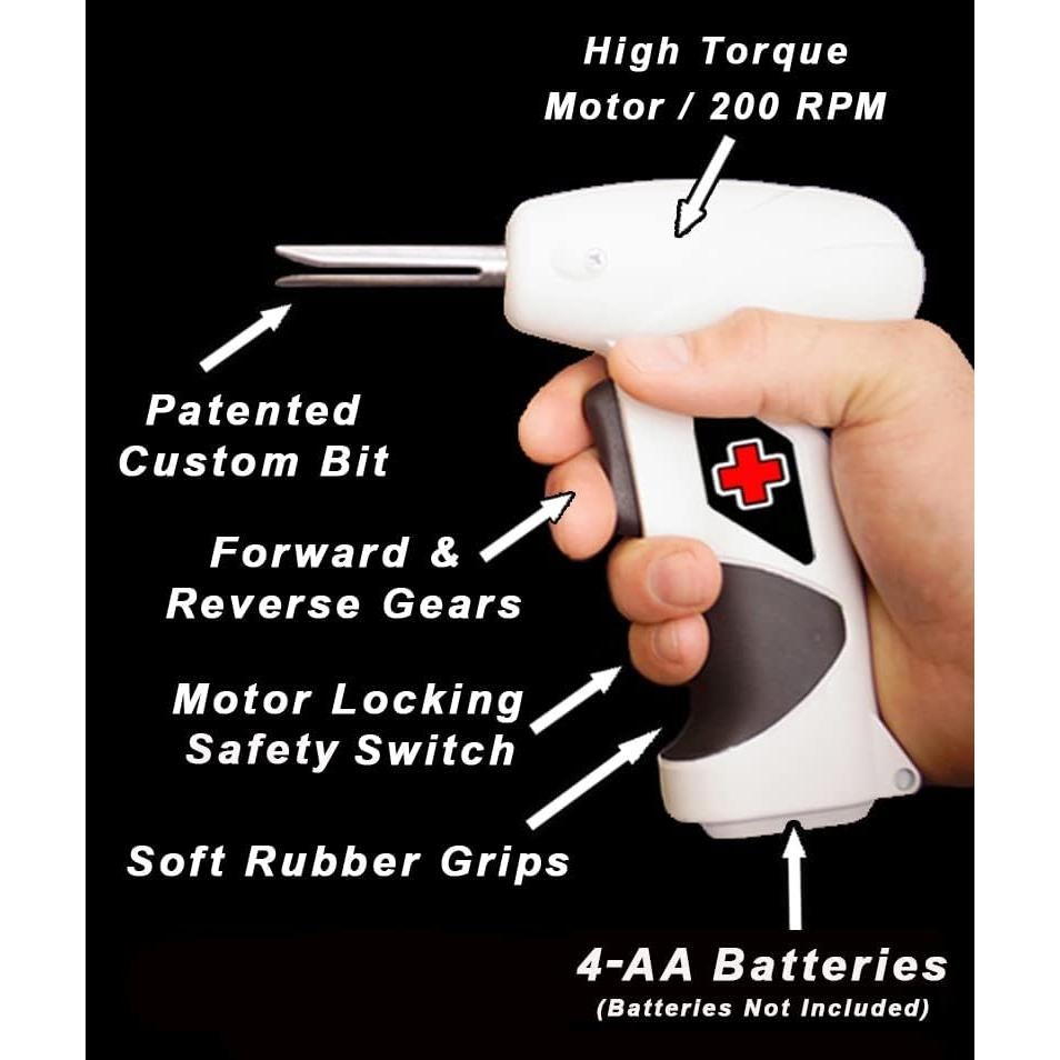 Llave de Envoltura Profesional - Rodillo para Vendajes Médicos y Deportivos