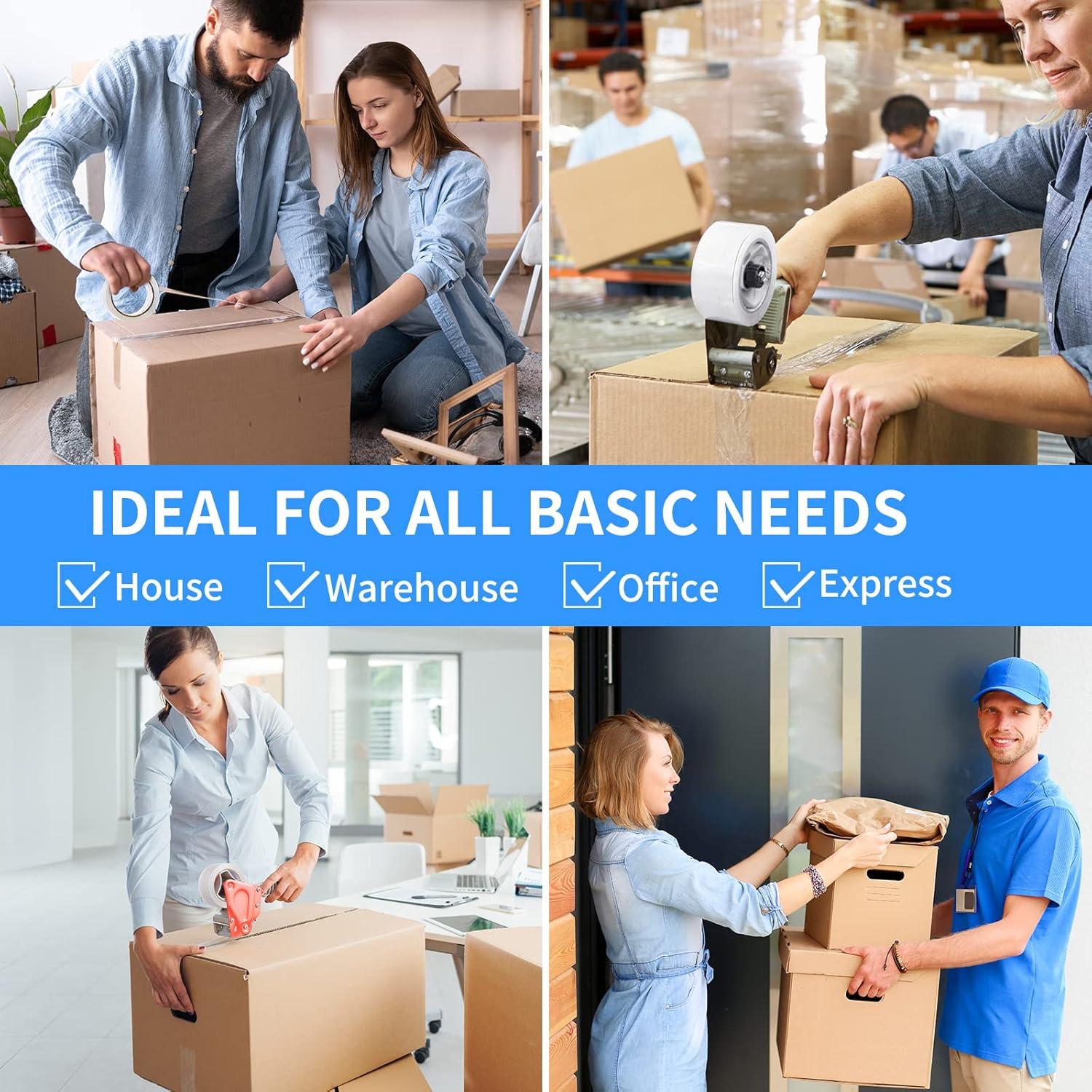 Cinta de Embalaje Transparente JARLINK 12 Rollos 55 m