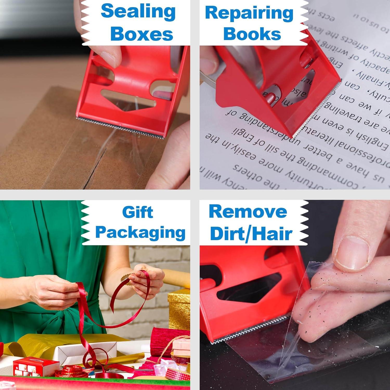 Cinta de Embalaje Transparente SCYON 3 Rollos 4.78 cm x 20 m