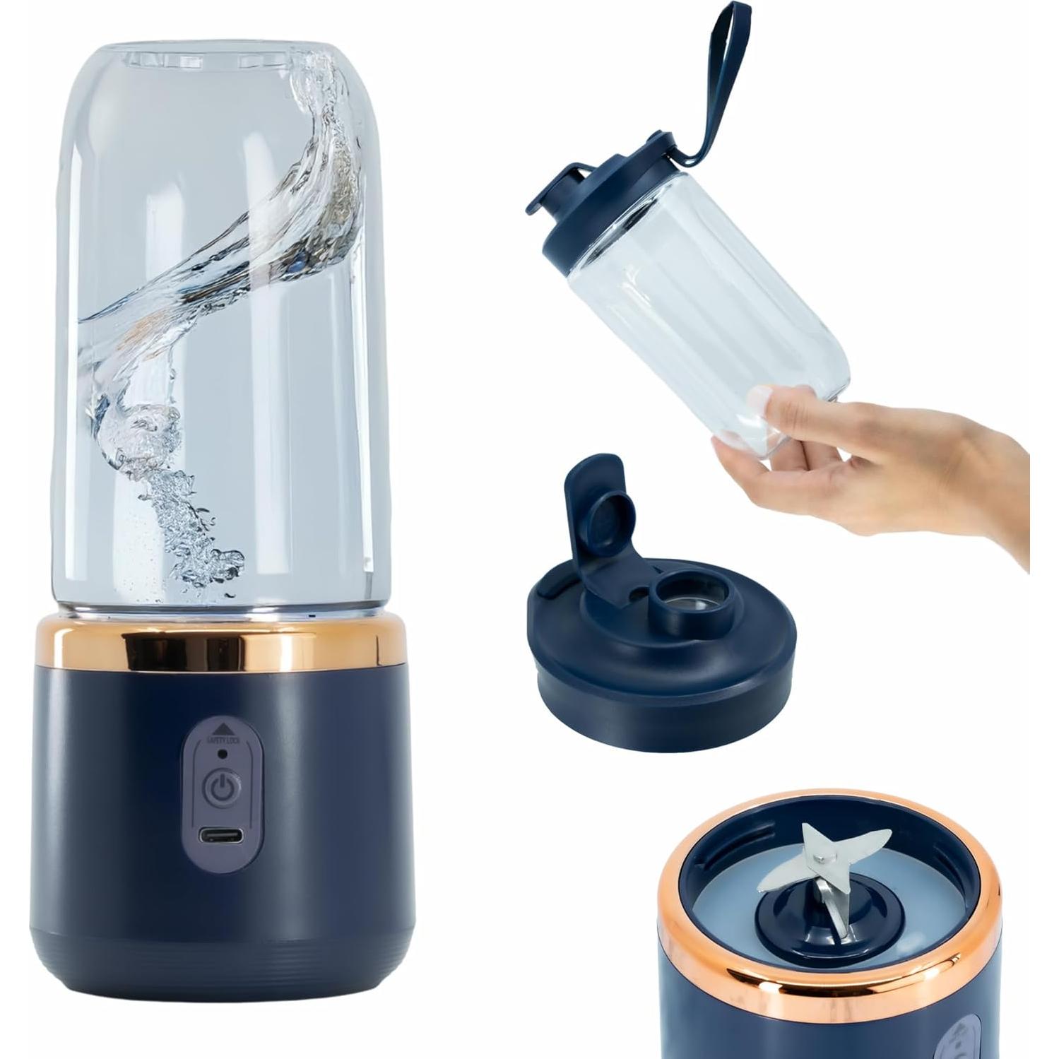 Licuadora Portátil Regalosonline 400 ml USB Acero Inoxidable