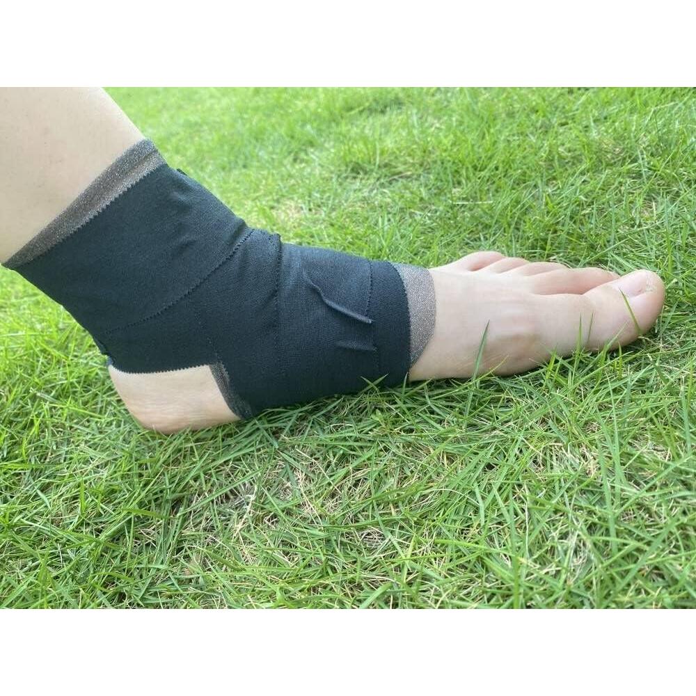 Cinta Atlética Negra ADMITRY - Paquete de 5 Rollos 3.81cm x 9.14m