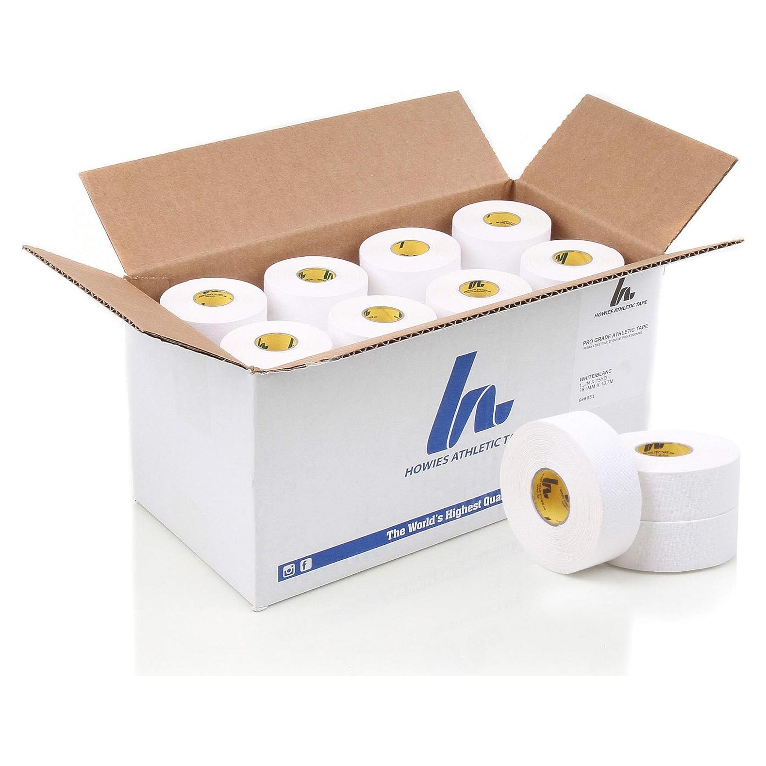 Cinta atlética Howies 2.54 cm x 13.72 m - Paquete a granel 24 unidades