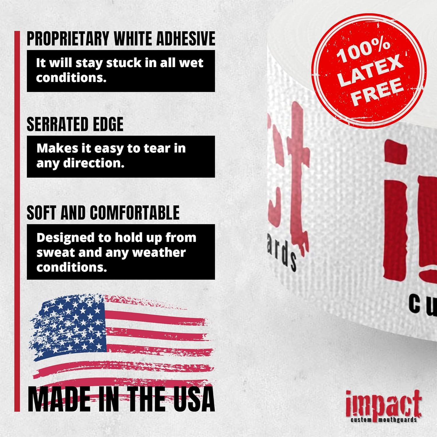 Cinta Atlética Suave Impact 1" para Boxeo y MMA - Paquete de 5