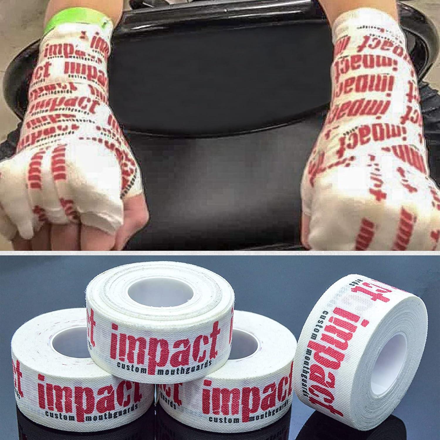 Cinta Atlética Suave Impact 1" para Boxeo y MMA - Paquete de 5