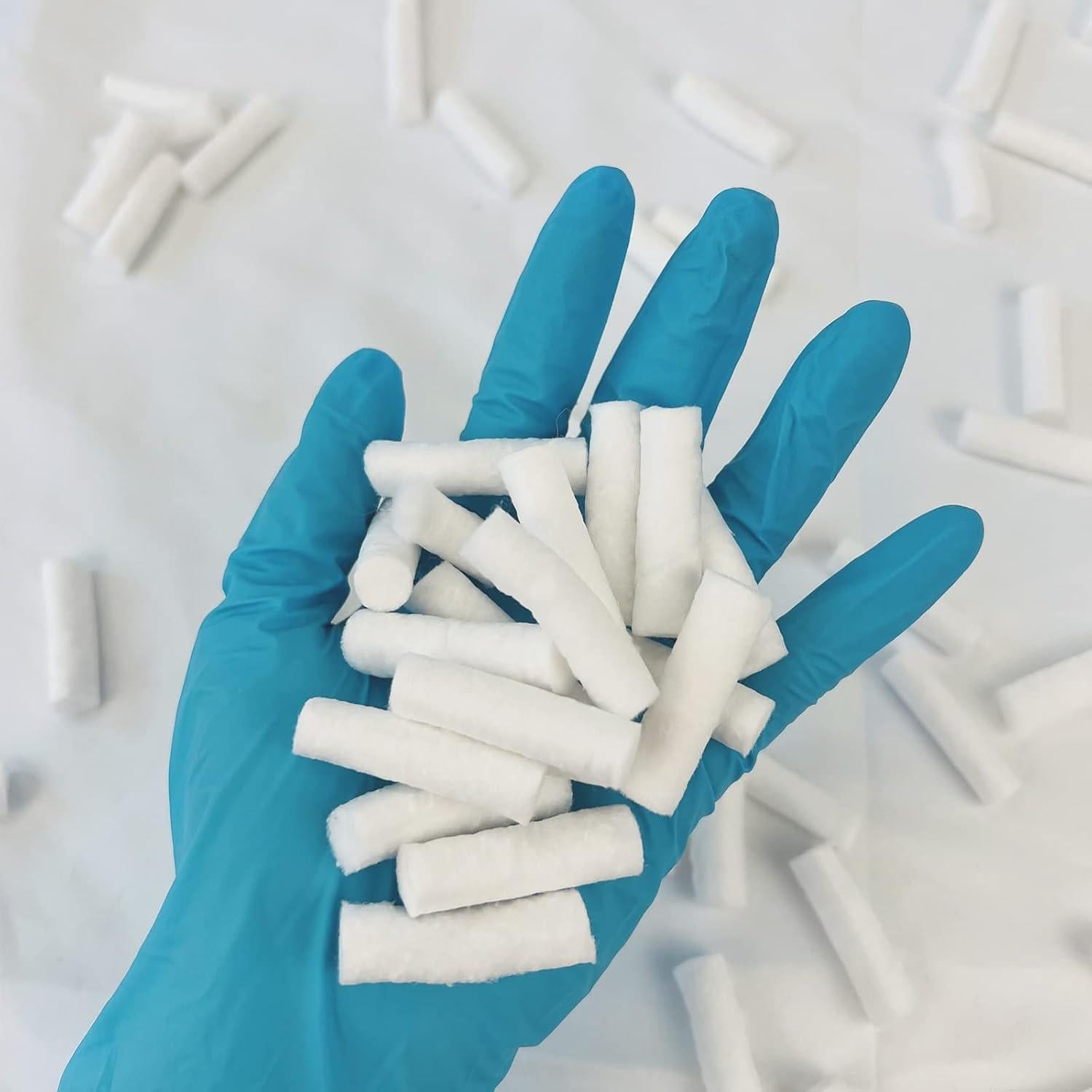 Tapones para Hemorragias Nasales Vandorla - 50 Unidades de Algodón