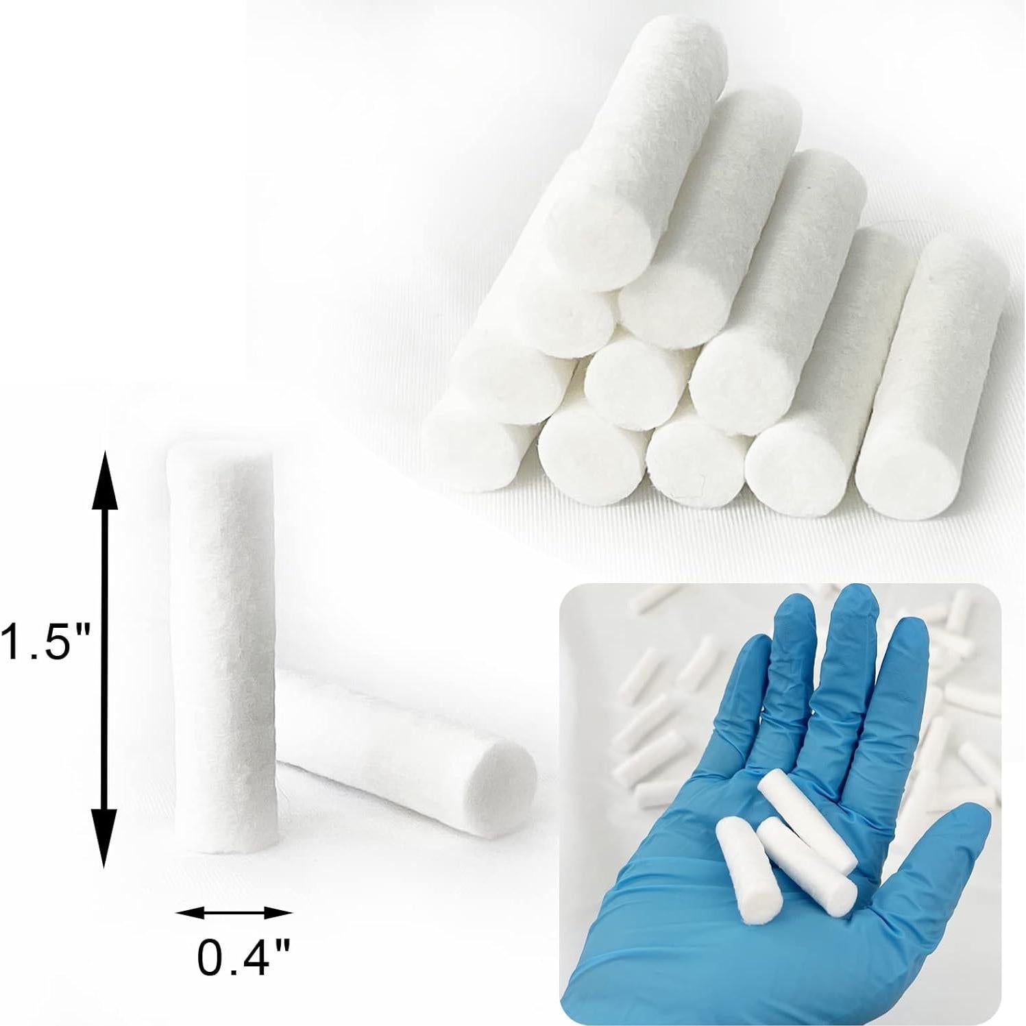 Tapones para Hemorragias Nasales Vandorla - 50 Unidades de Algodón