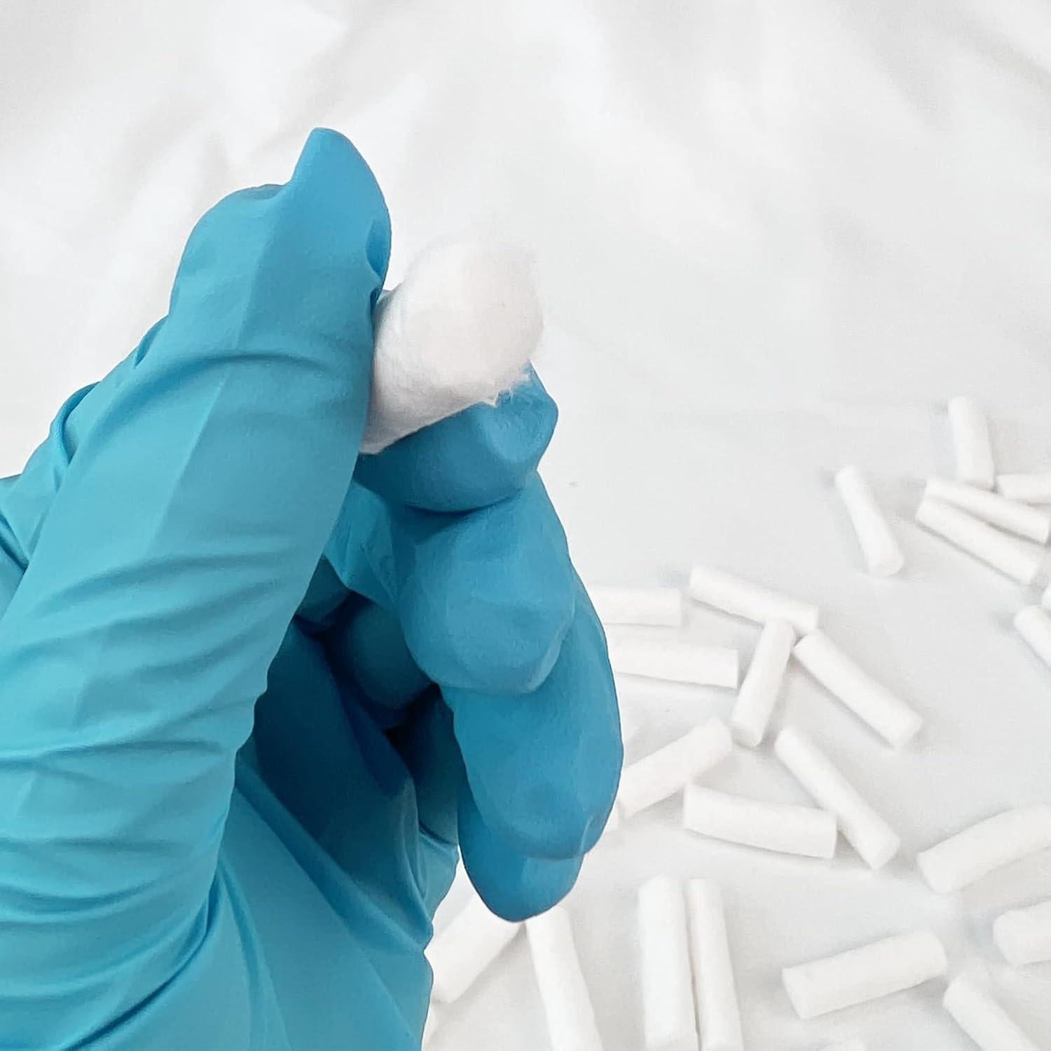 Tapones para Hemorragias Nasales Vandorla - 50 Unidades de Algodón