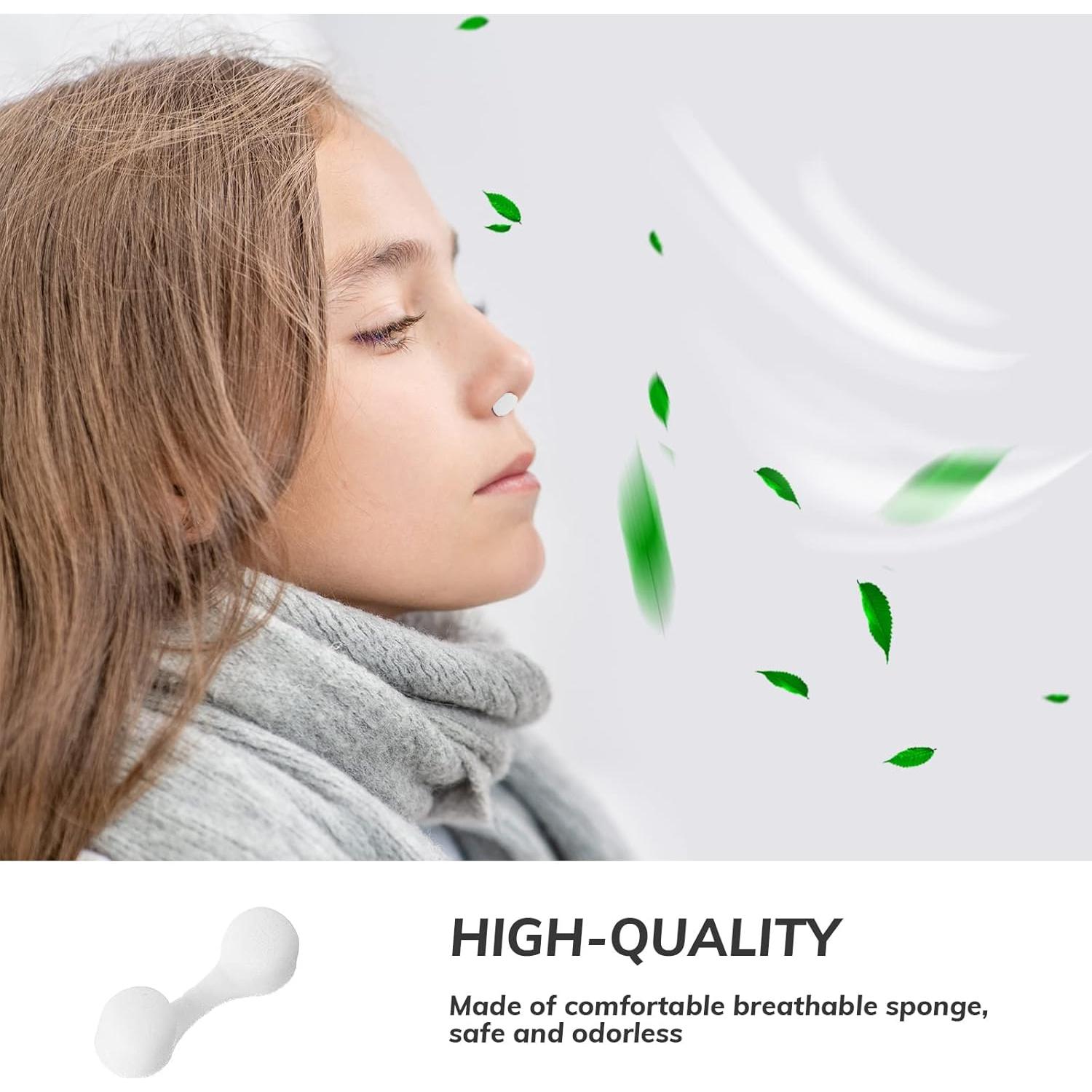 Filtro Nasal de Esponja Tondiamo 150 Pcs para Bronceado y Polvo