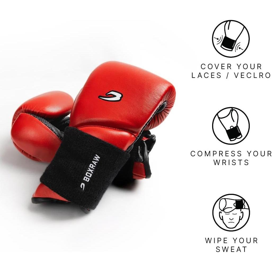 Muñequera de Algodón Terry BOXRAW para Boxeo - 2 Piezas