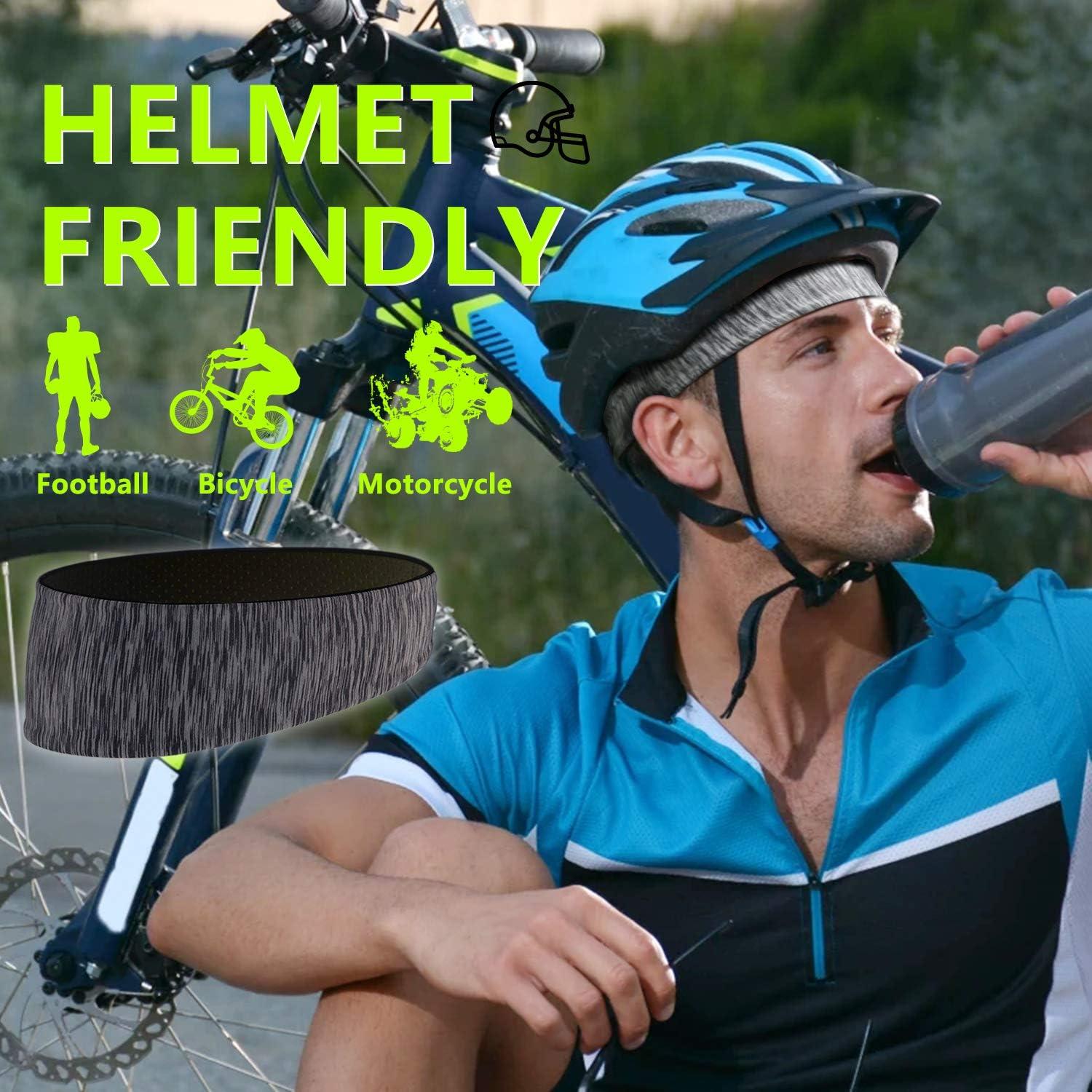 Cintas para la Cabeza Zollen 3 Paquetes Doble Capa para Hombres