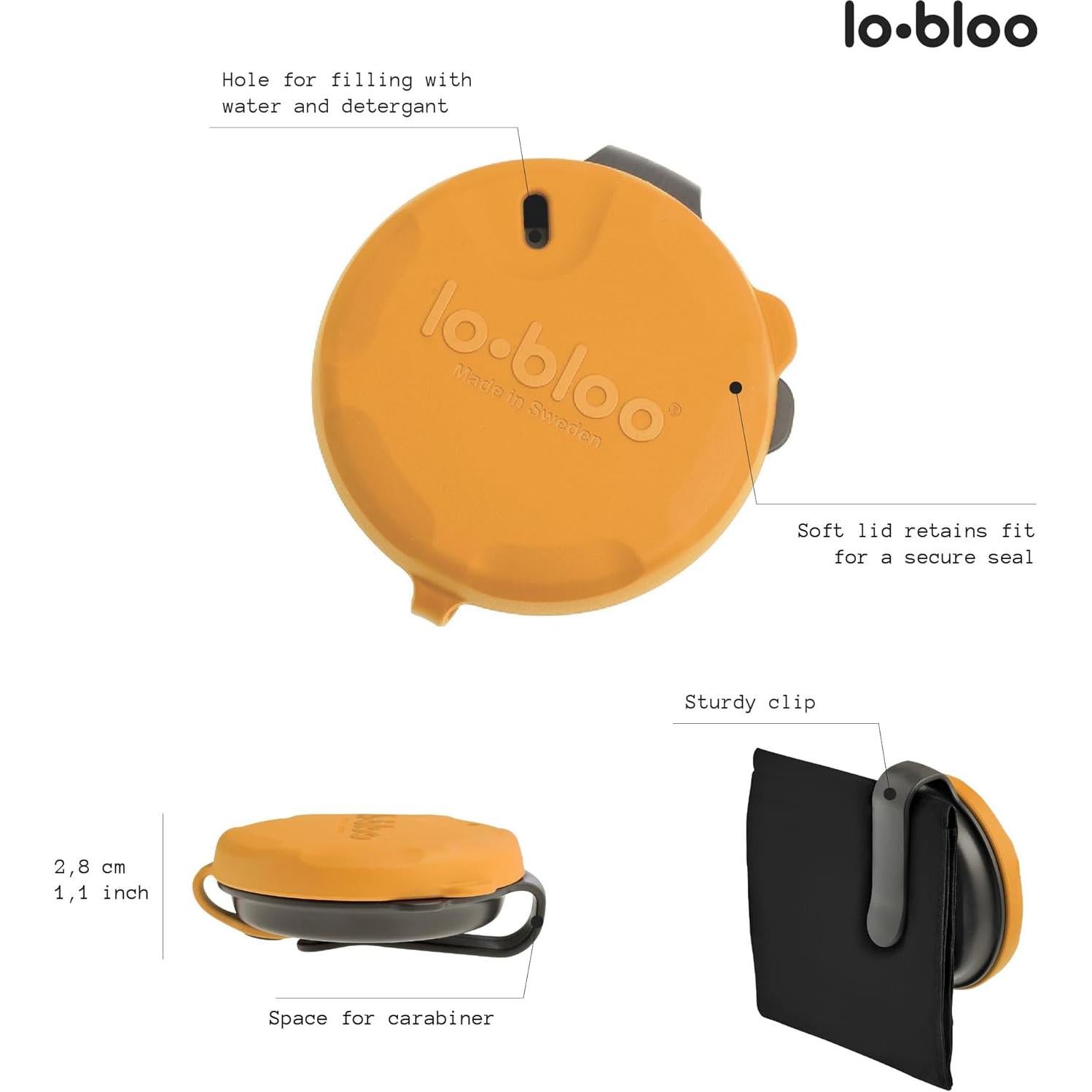 Estuche Protector Bucal Lobloo Morado - Higiénico y Práctico