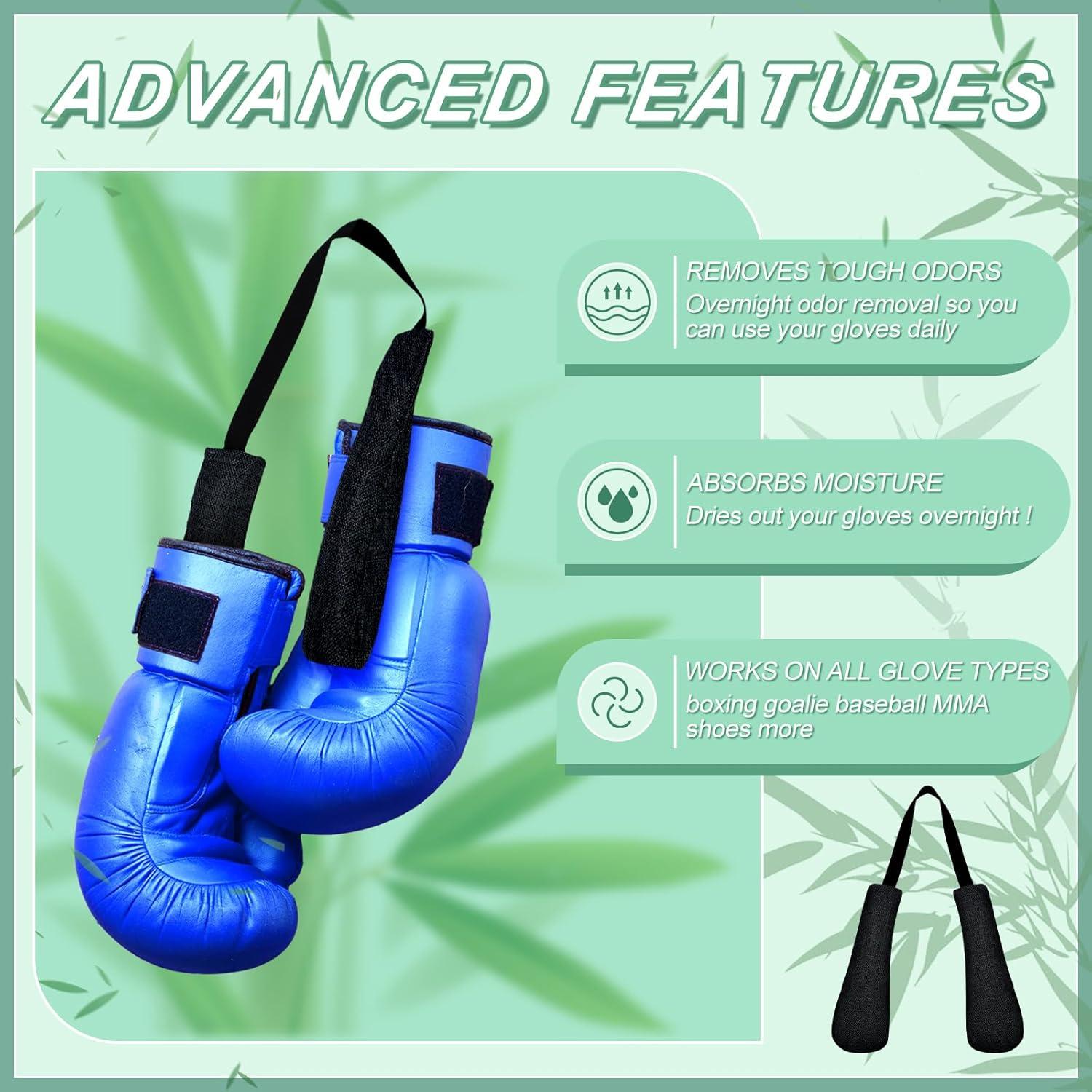 Desodorante para Guantes de Boxeo Timgle - 2 Pcs Carbón de Bambú