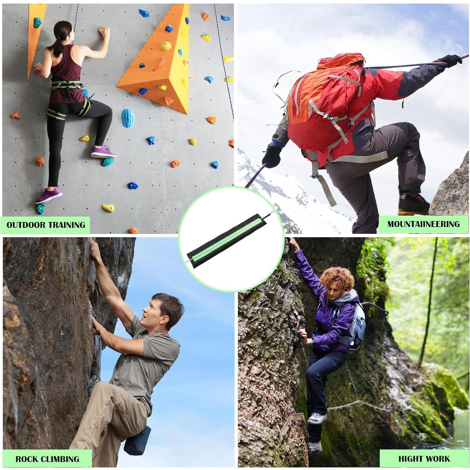 Protector de Cuerda para Escalada WinnerWhy SHQ2837 83x13cm Negro