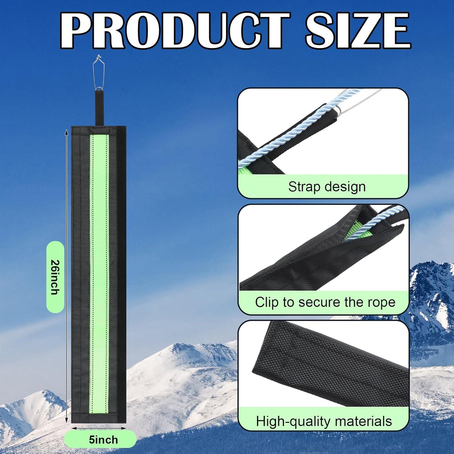 Protector de Cuerda para Escalada WinnerWhy SHQ2837 83x13cm Negro