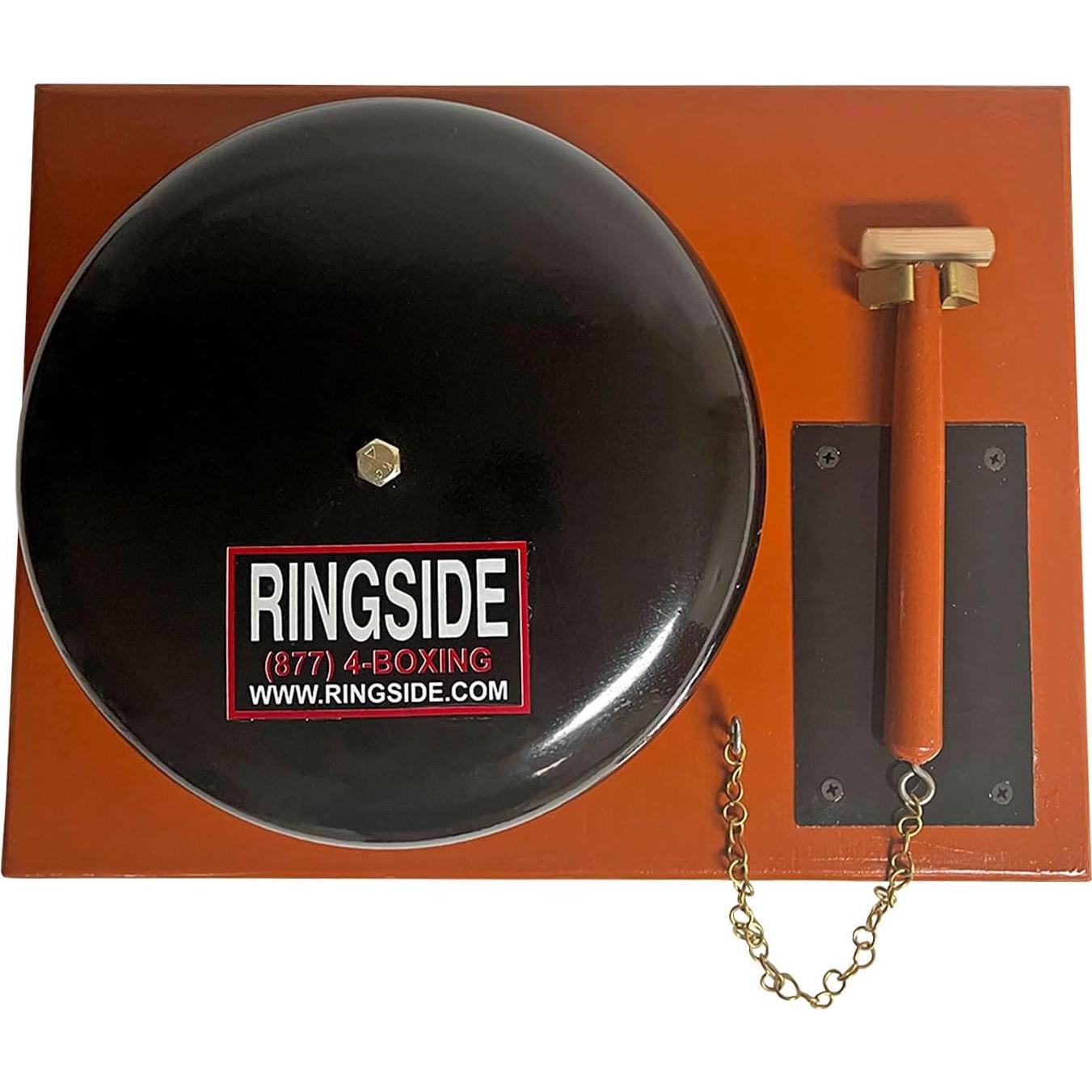 Campana de Boxeo Ringside Gong 25.4 cm Acero Tradicional