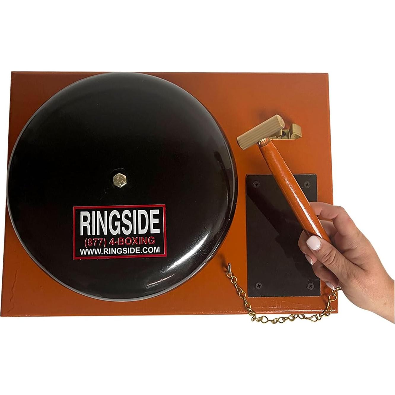Campana de Boxeo Ringside Gong 25.4 cm Acero Tradicional