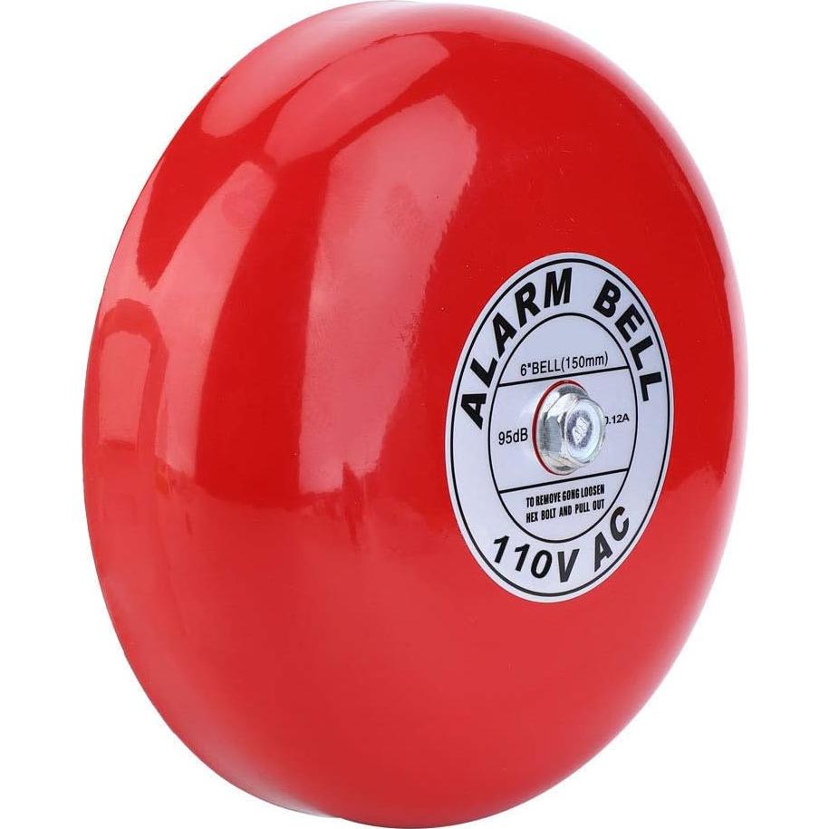 Campana de Alarma Contra Incendios Pissente CB-6B 95dB 150mm