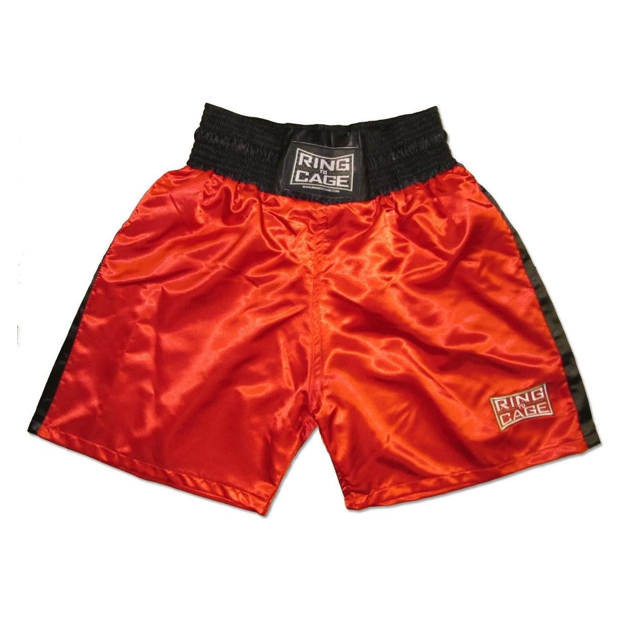 Pantalones de Boxeo Ring to Cage RC91 Satinados Adultos Niños