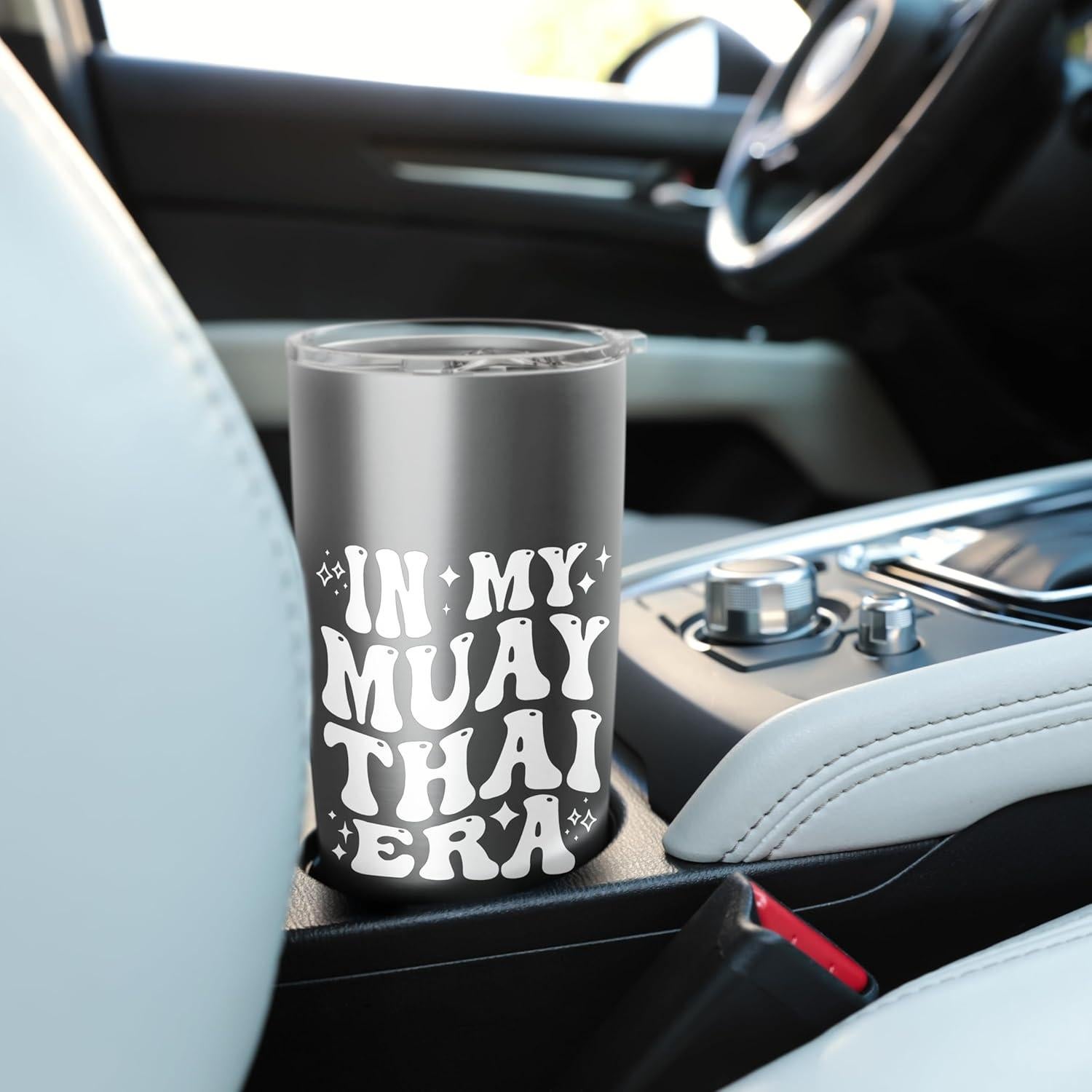 Vaso Térmico Acero Inoxidable 20 Oz Muay Thai Addictive Designs