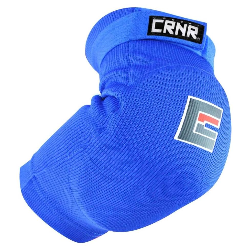 Protectores de Codo Combat Corner EP-1-BLU-LXL para MMA Azul