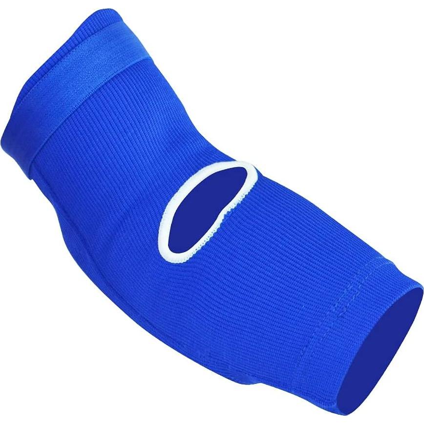 Protectores de Codo Combat Corner EP-1-BLU-LXL para MMA Azul