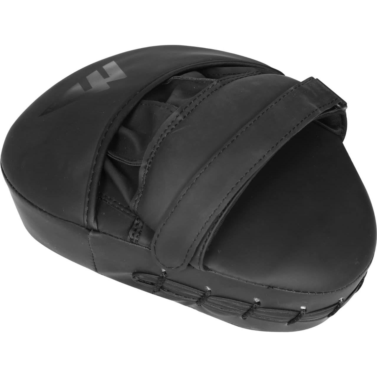 Guantes de Boxeo WFX Curvados de Cuero Sintético Negro