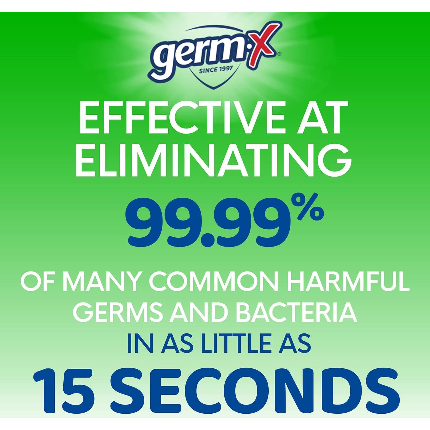 Desinfectante de Manos Germ-X Avanzado 1L con Aloe y Vitamina E