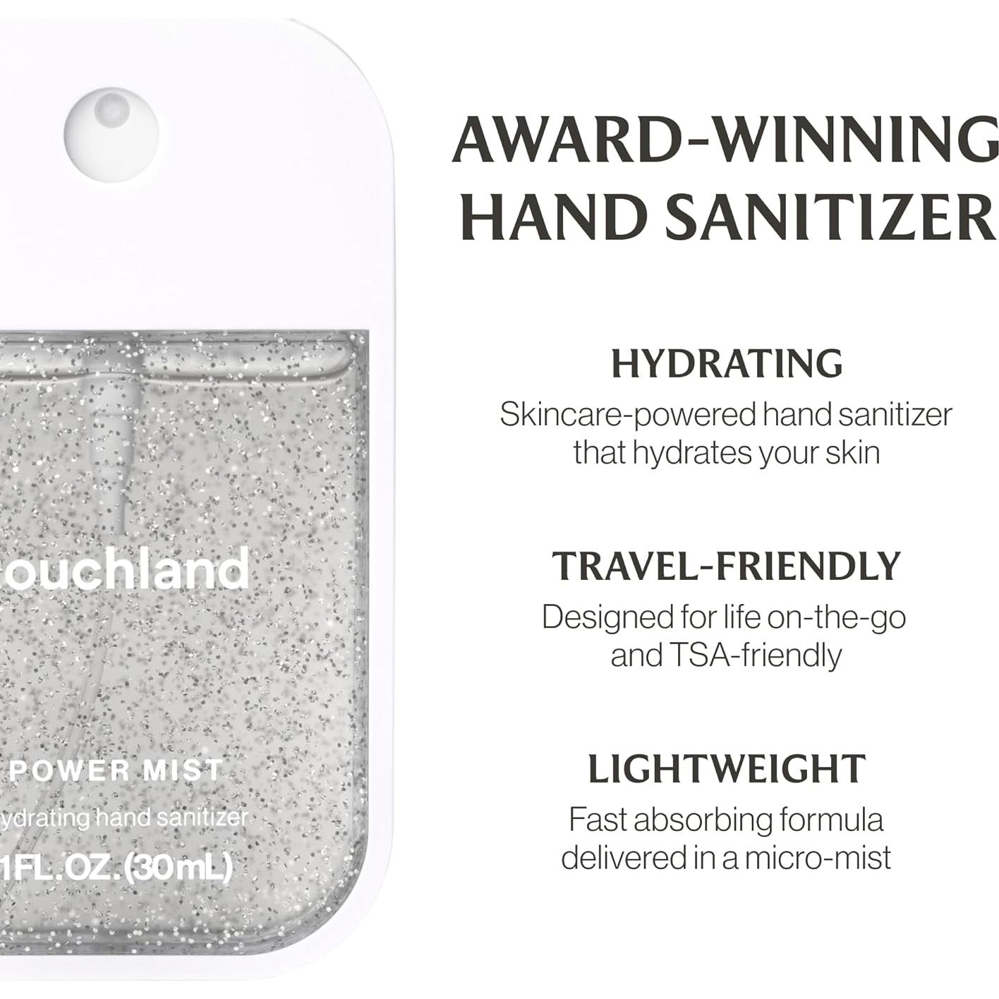 Conjunto de Mist Touchland Confetti Cake + Estuche Frosted Sparkle