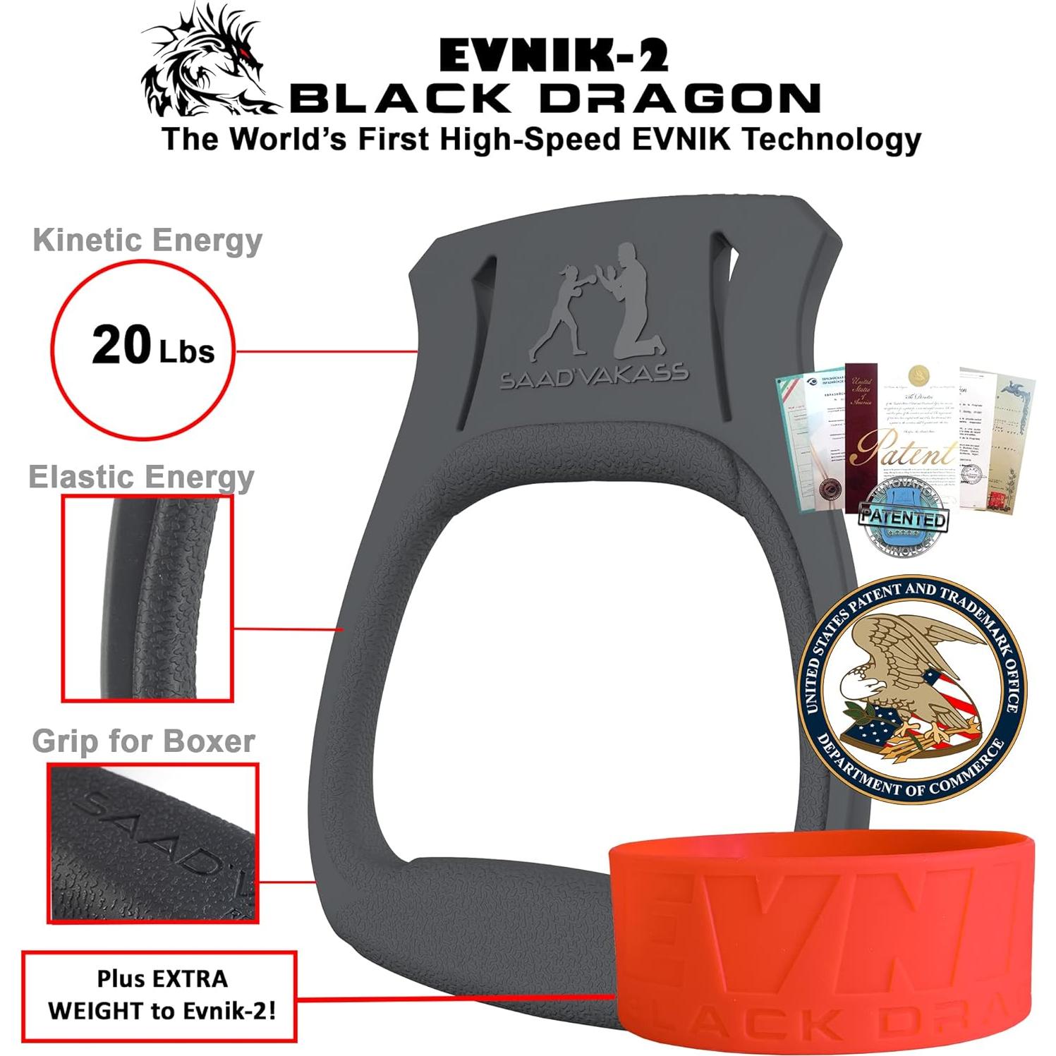 Simulador de alta velocidad SAADVAKASS Evnik-2 Dragón Negro