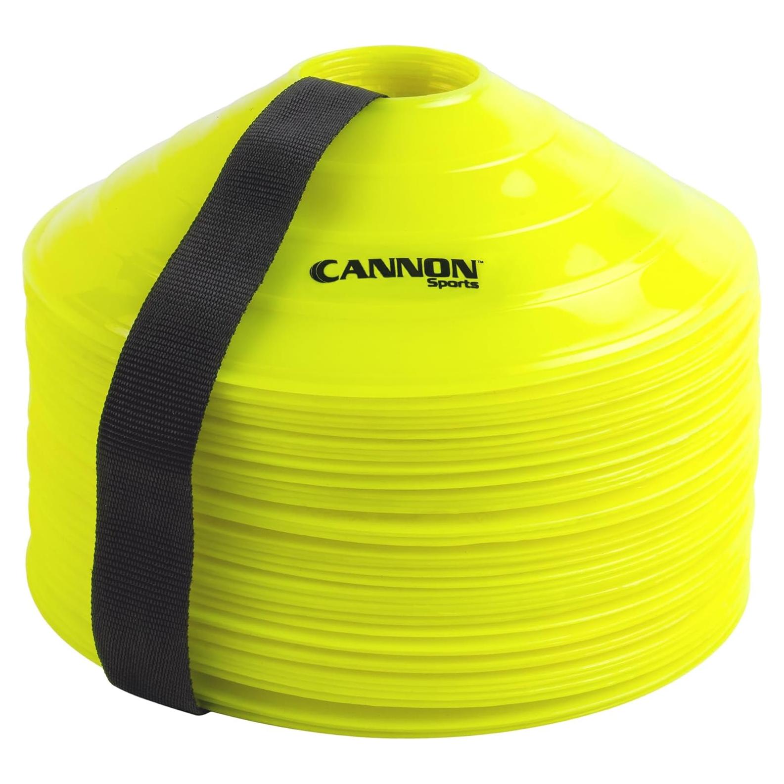 Conos de Entrenamiento de Agilidad Cannon - Paquete de 40 - Alta Visibilidad