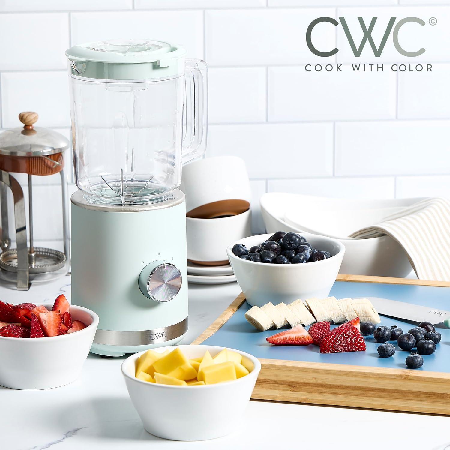 LICUADORA COOK WITH COLOR 300W 2 Velocidades 750ml Salvia