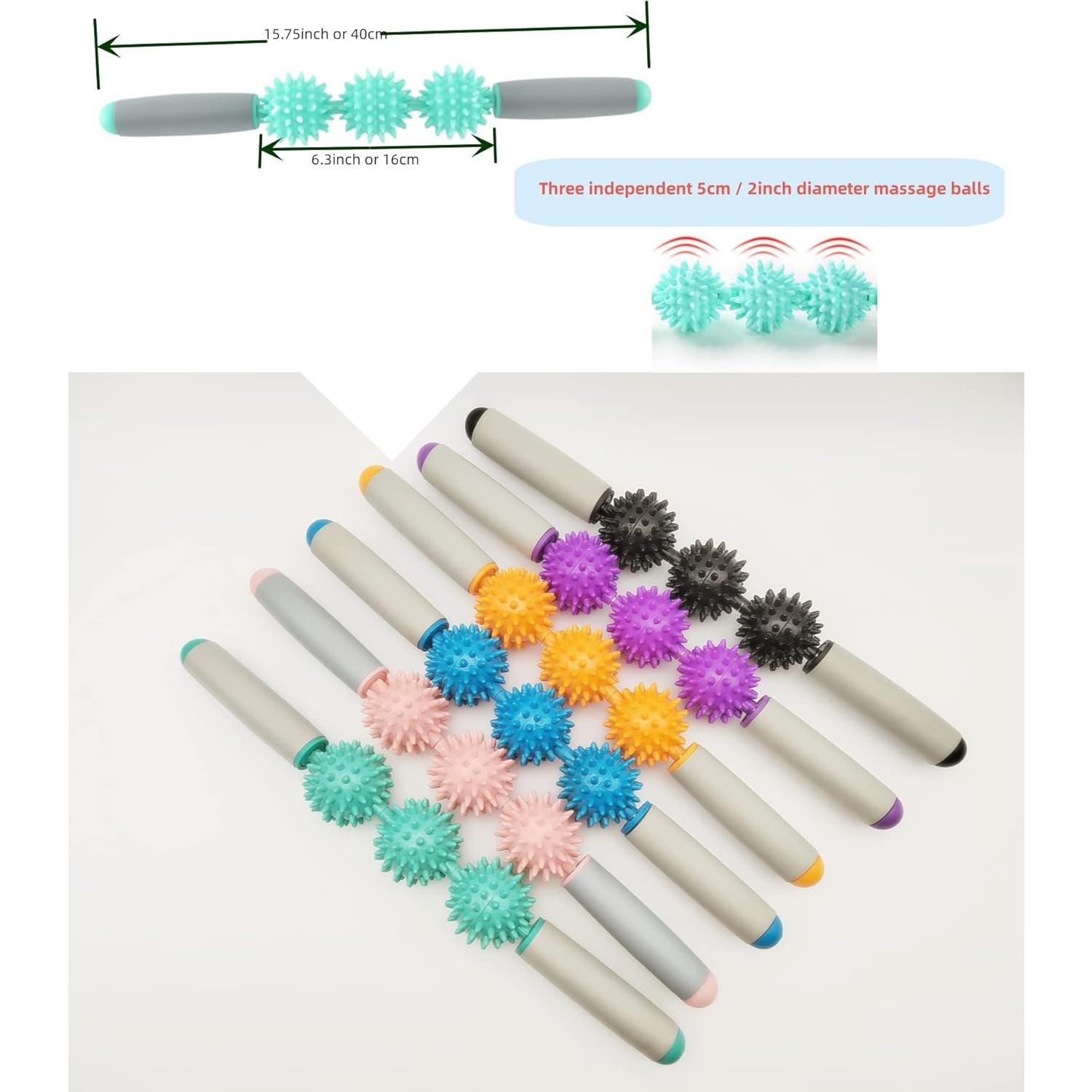 Rodillo de Masaje Muscular Skyloy Verde Menta 40 cm