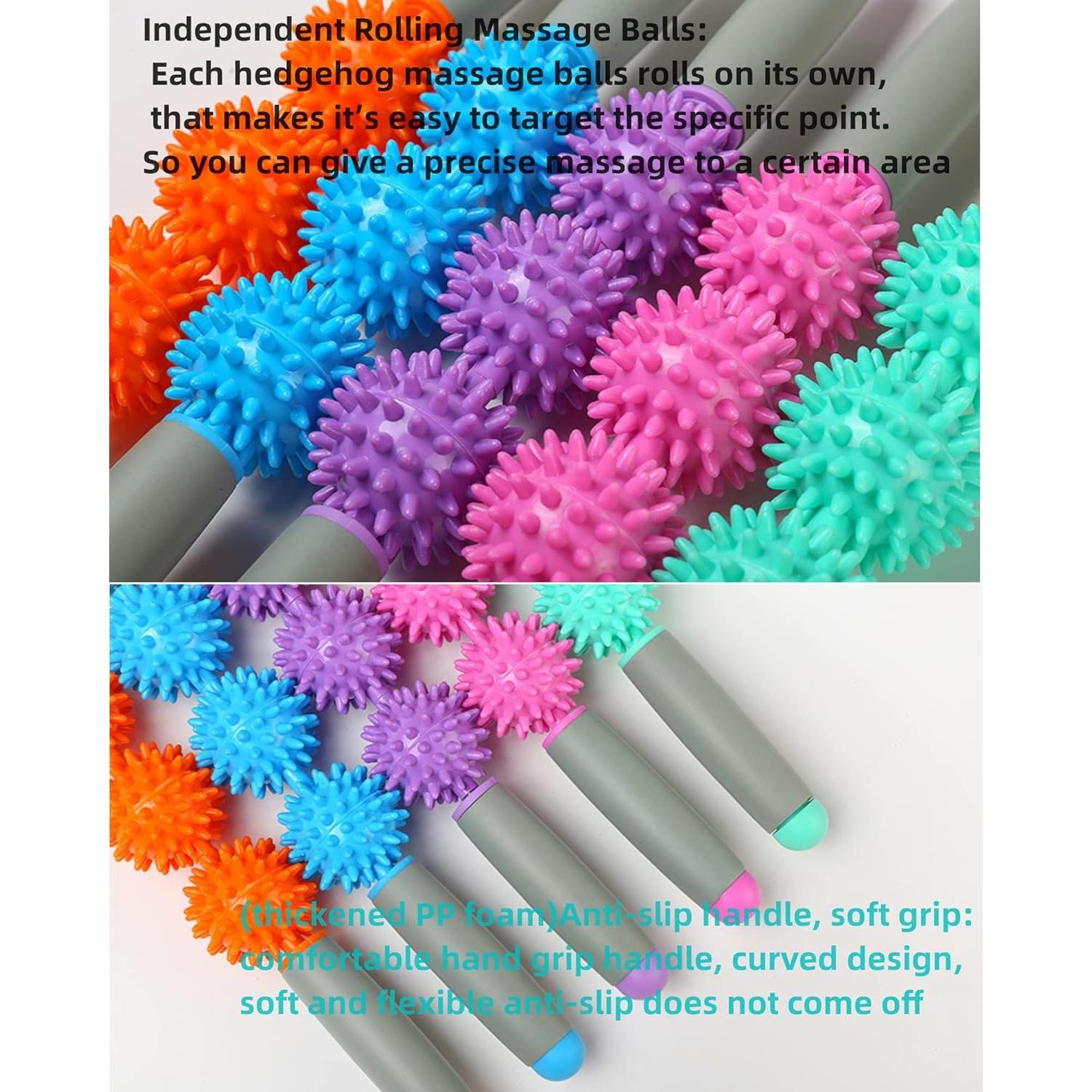 Rodillo de Masaje Muscular Skyloy Verde Menta 40 cm