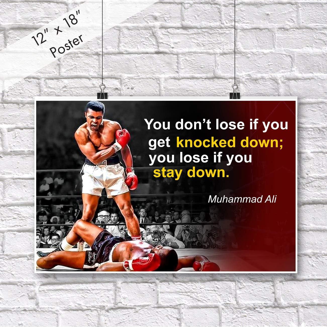 Póster Motivacional Muhammad Ali 45.72x30.48cm OGO