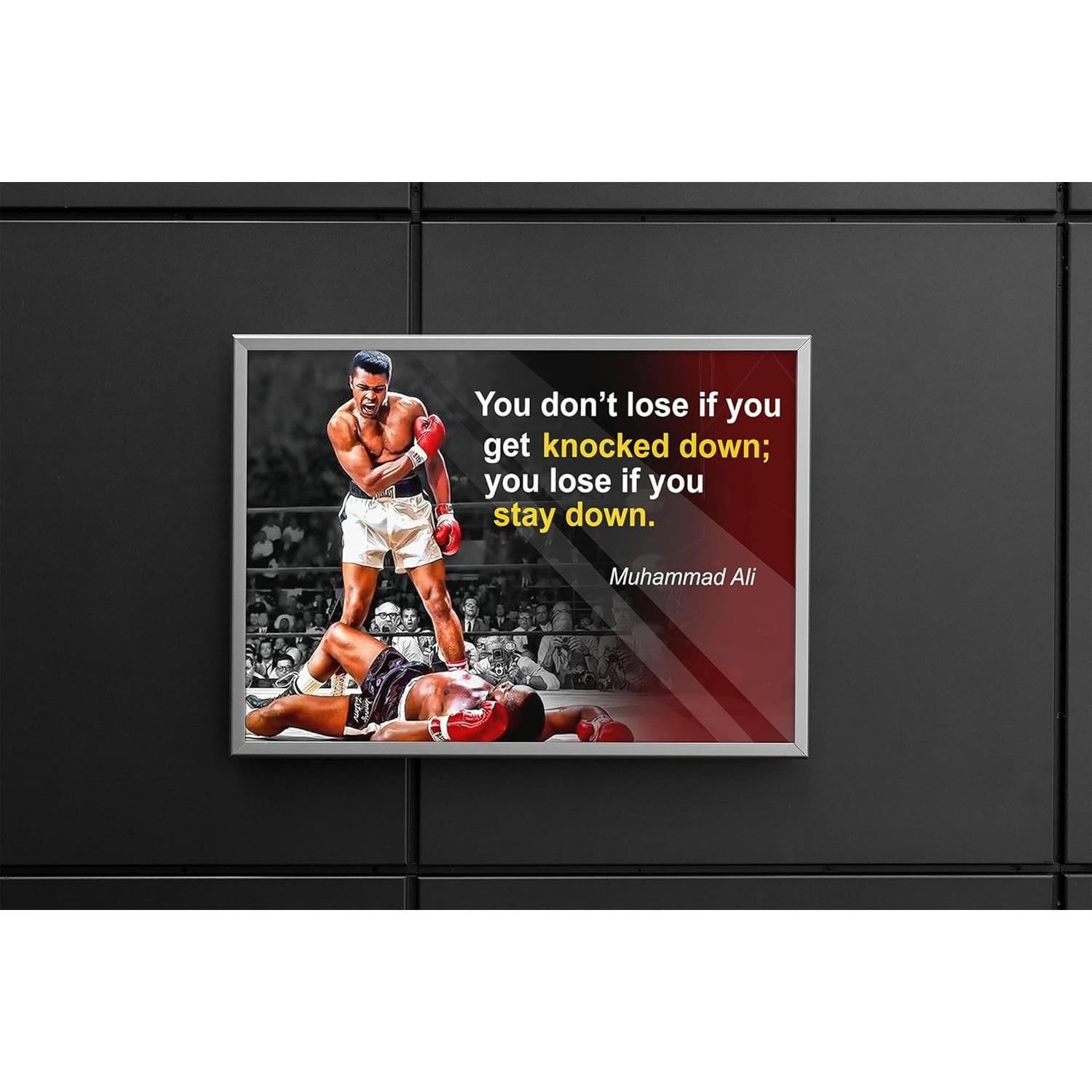 Póster Motivacional Muhammad Ali 45.72x30.48cm OGO
