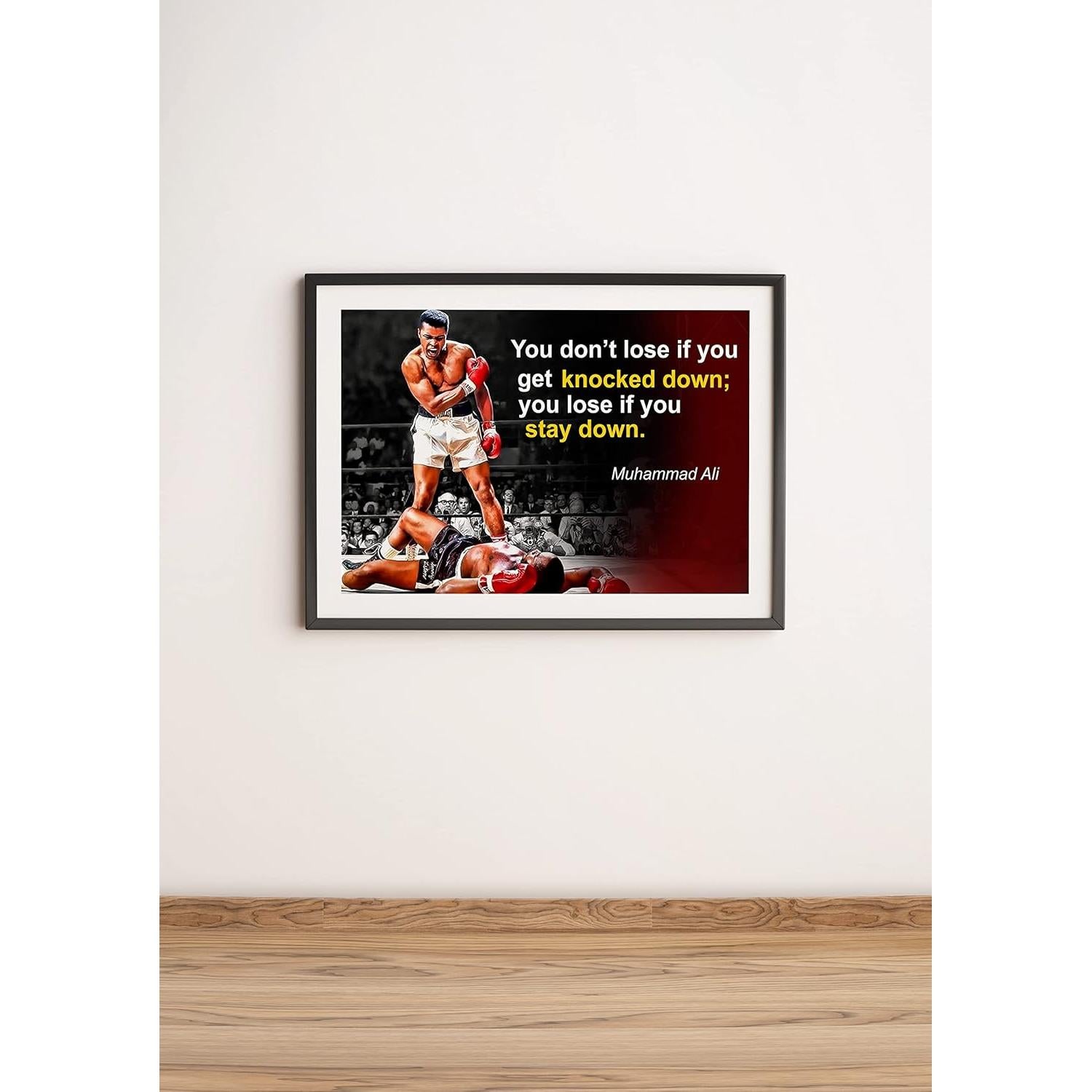 Póster Motivacional Muhammad Ali 45.72x30.48cm OGO
