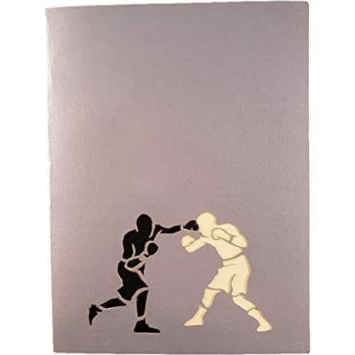 Tarjeta de Felicitación 3D Pop Up iGifts Boxeo 15x20cm