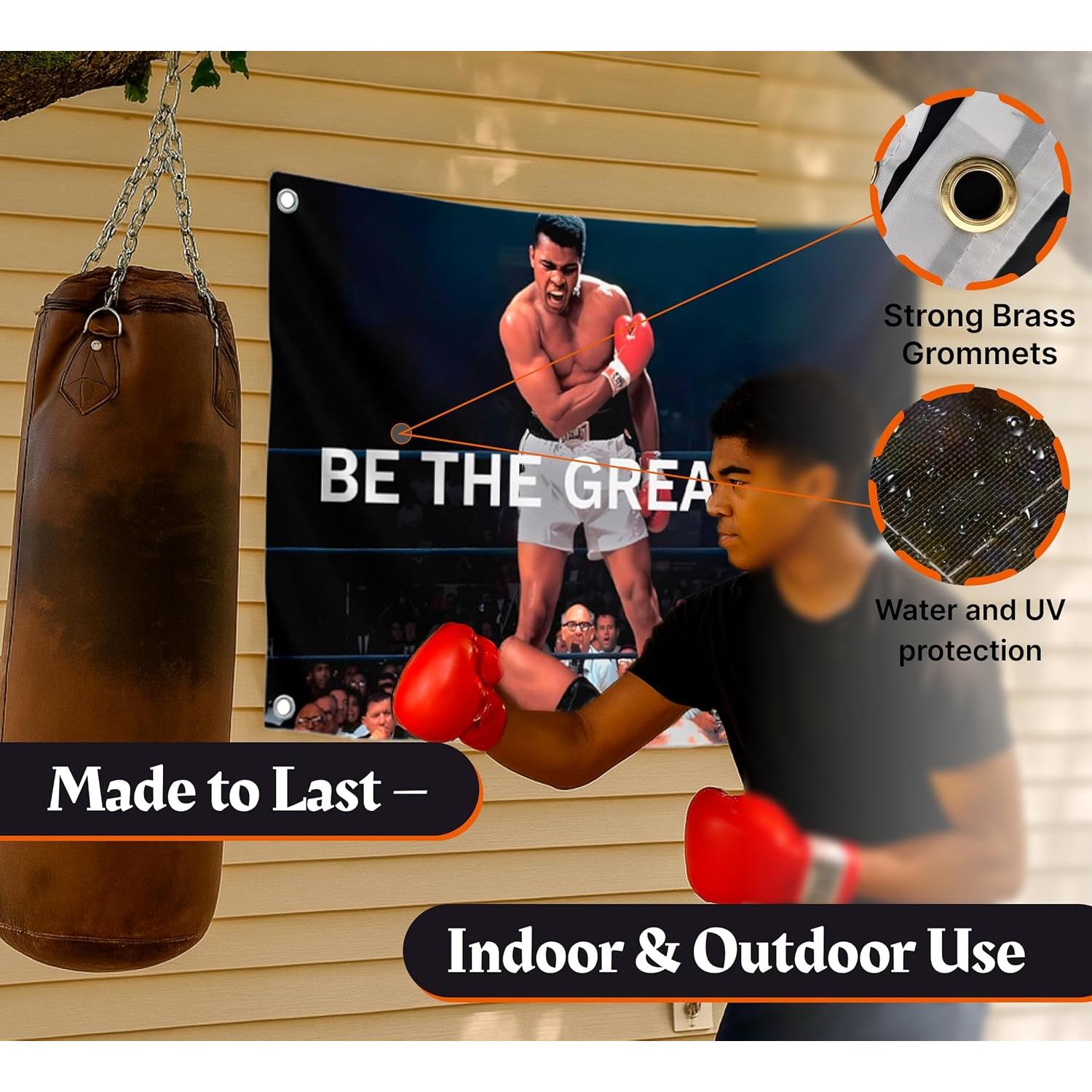 Bandera Motivacional LUIVU 3x5 Pies (0.91x1.52m) Poliester