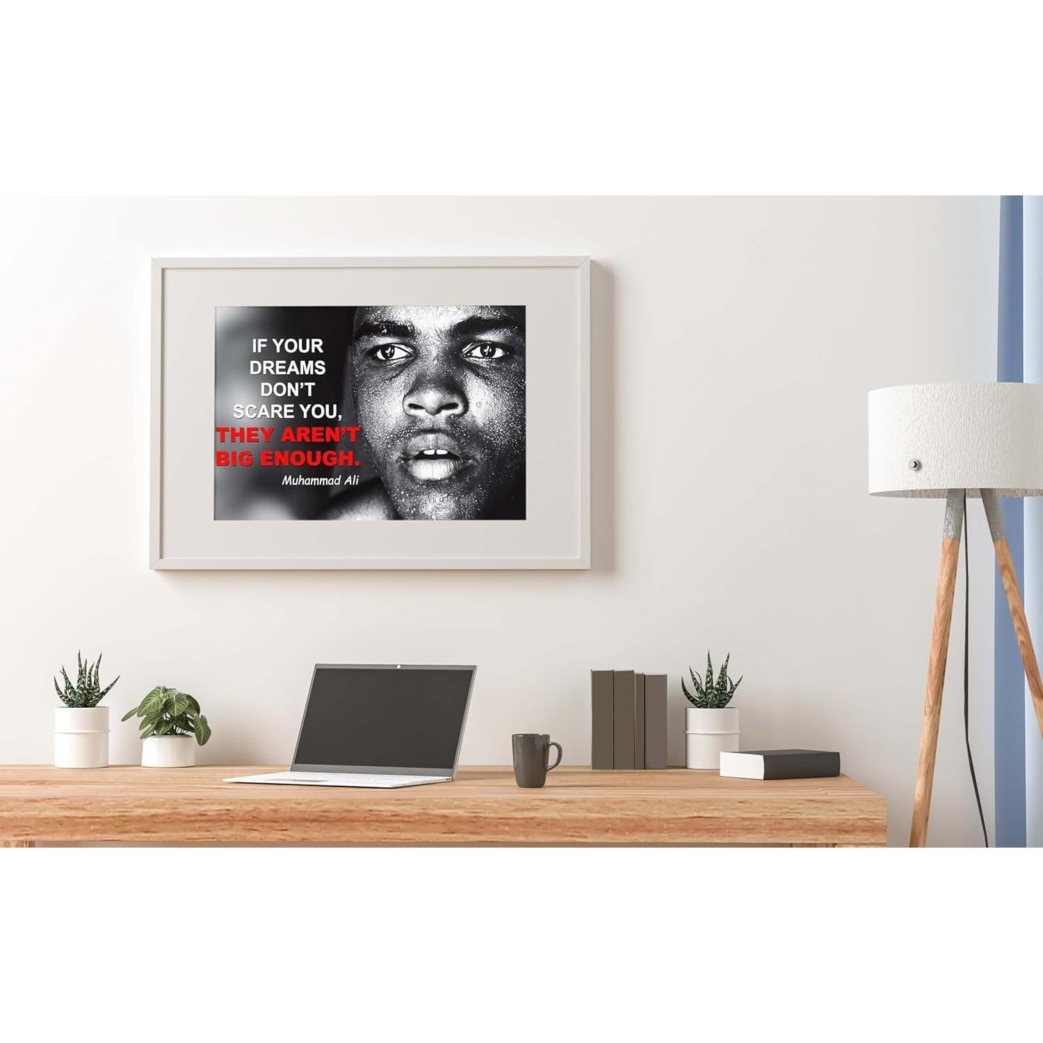 Póster Motivacional Muhammad Ali 45.72x30.48 cm OGO