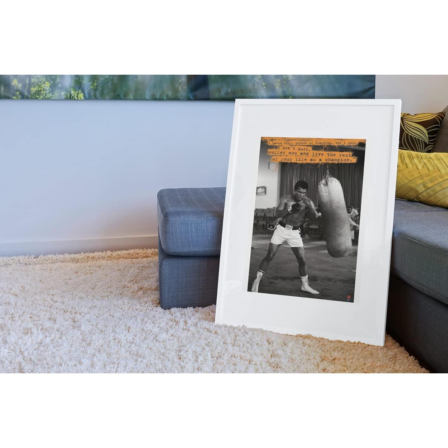 Póster Motivacional de Boxeo Muhammad Ali 91x61 cm Mate
