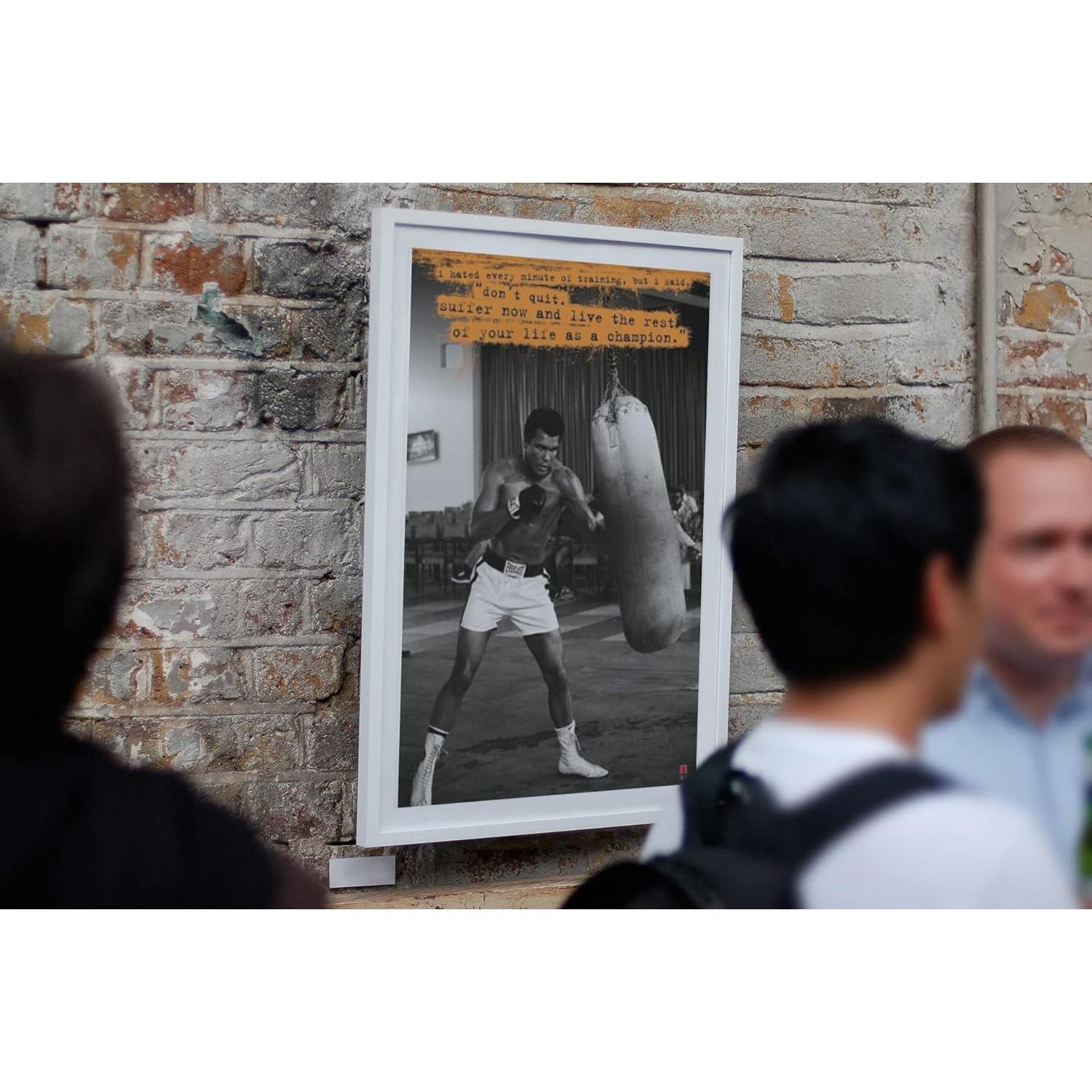 Póster Motivacional de Boxeo Muhammad Ali 91x61 cm Mate