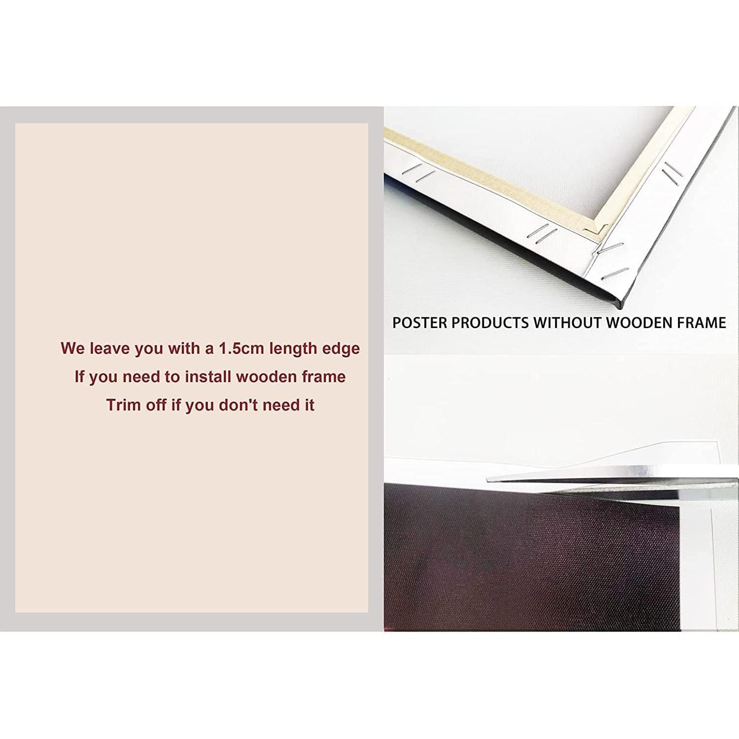 Póster de Boxeo en Lienzo XDTIOPIMY 40x60 cm Decoración