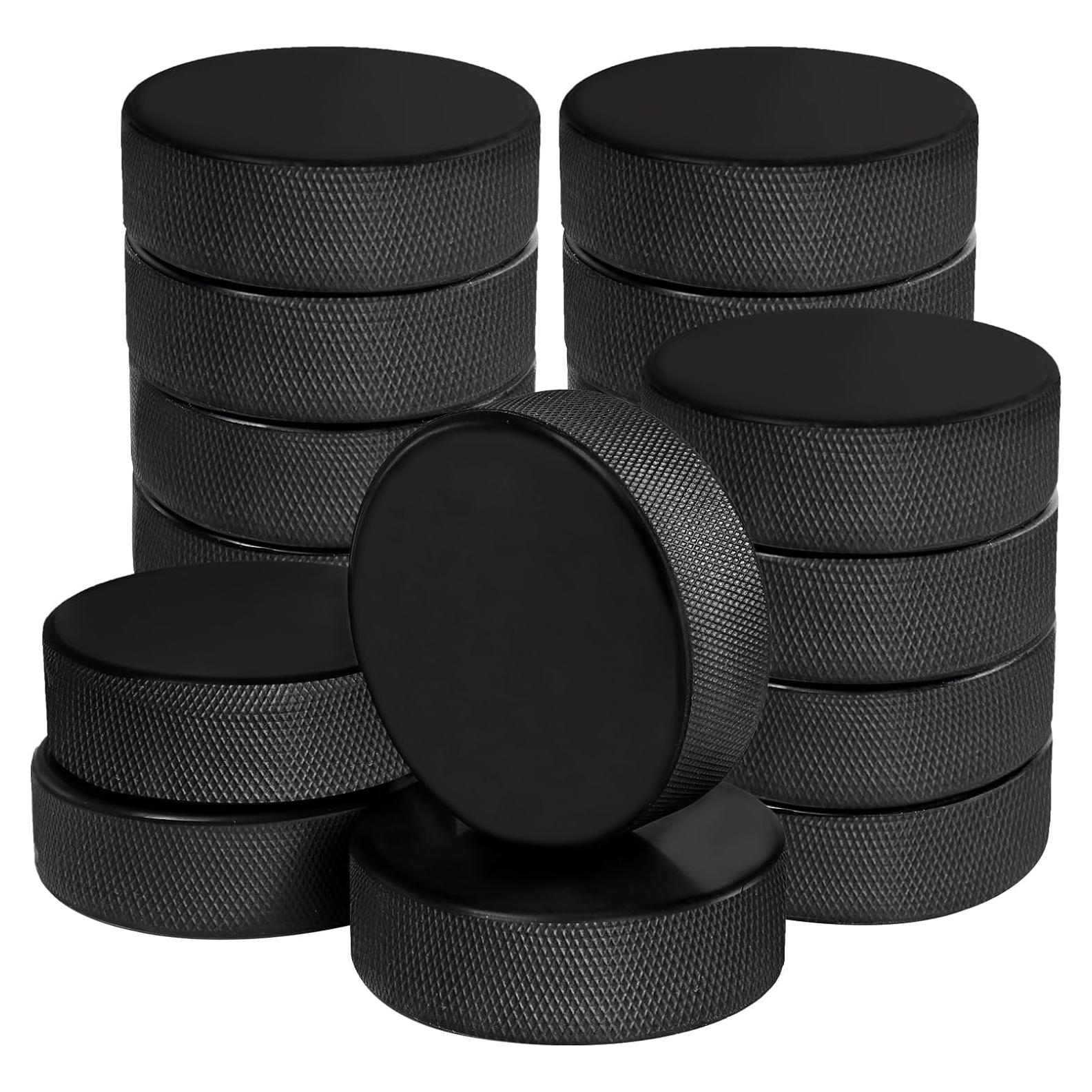 Paquete de 18 Discos de Hockey sobre Hielo Faswin 7.62 cm